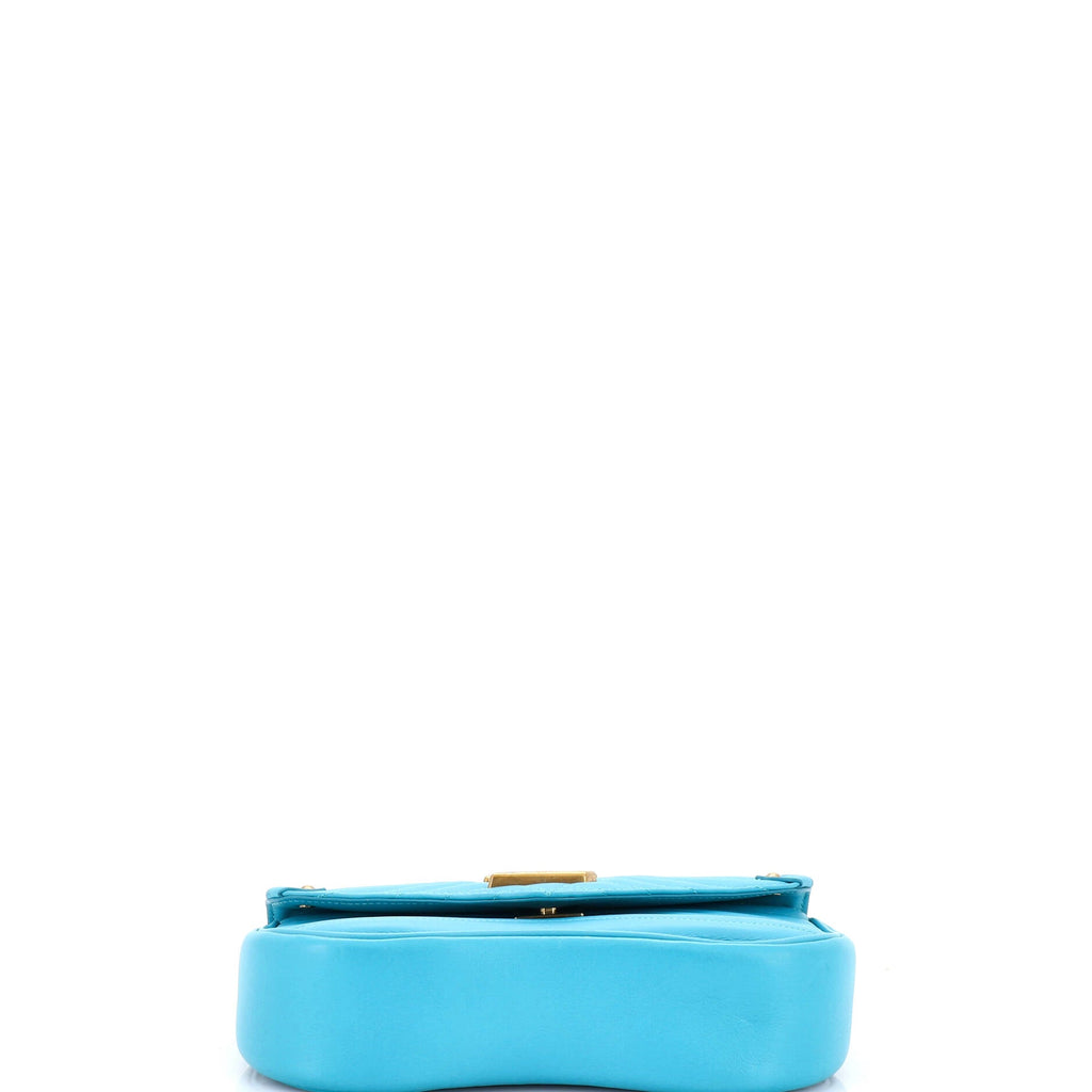 New Wave Chain Bag Quilted Leather MM