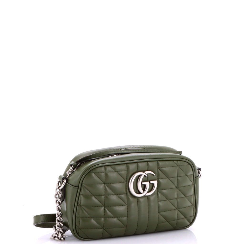GG Marmont Shoulder Bag Mixed Matelasse Leather Small