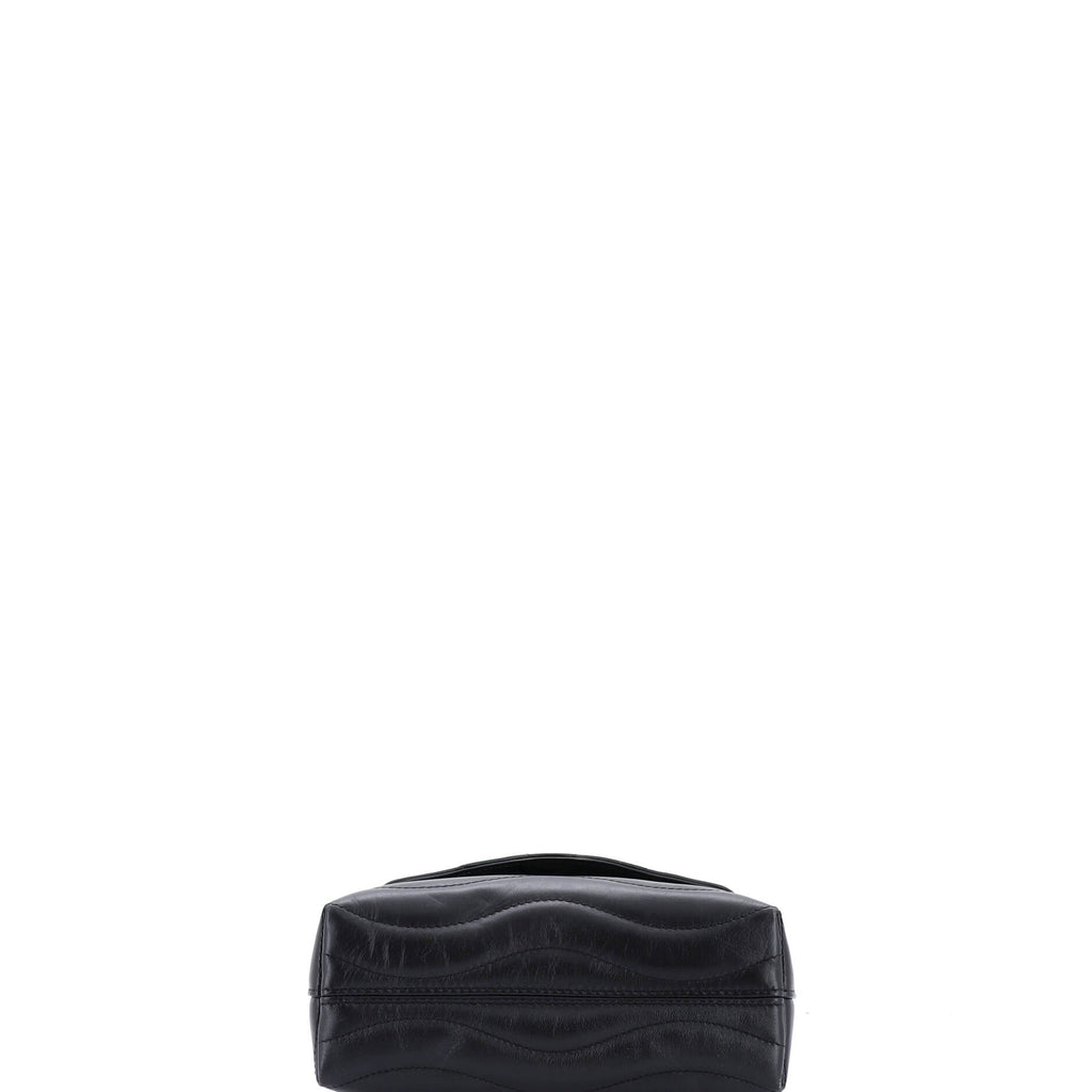 New Wave Hold Me Top Handle Bag Quilted Leather