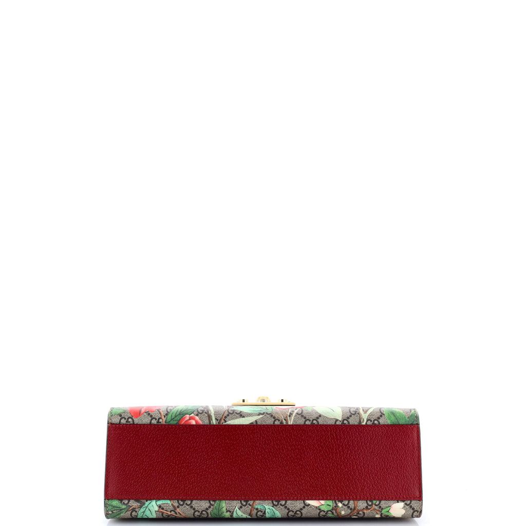 Padlock Shoulder Bag Tian Print GG Coated Canvas Medium