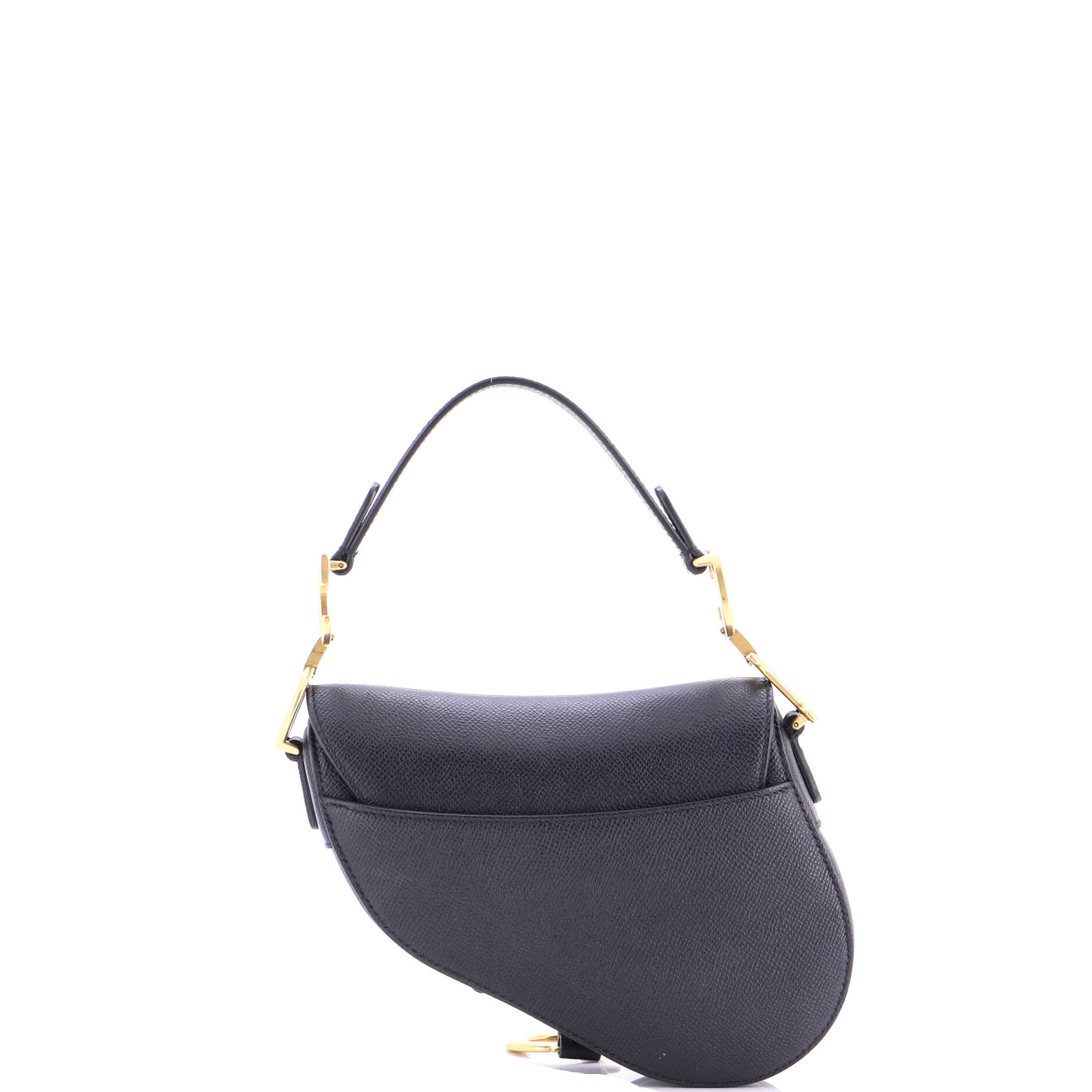 Saddle Handbag Leather Mini