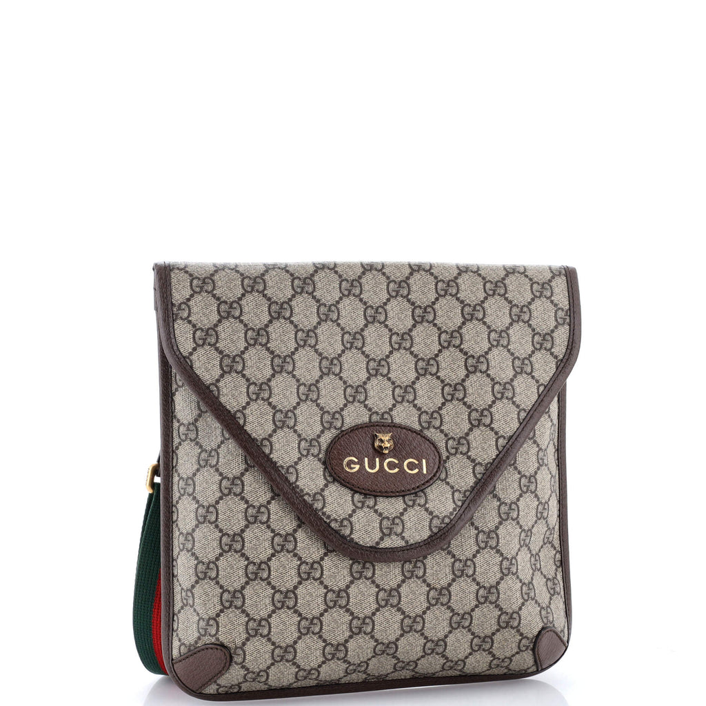 Neo Vintage Envelope Messenger GG Coated Canvas Medium