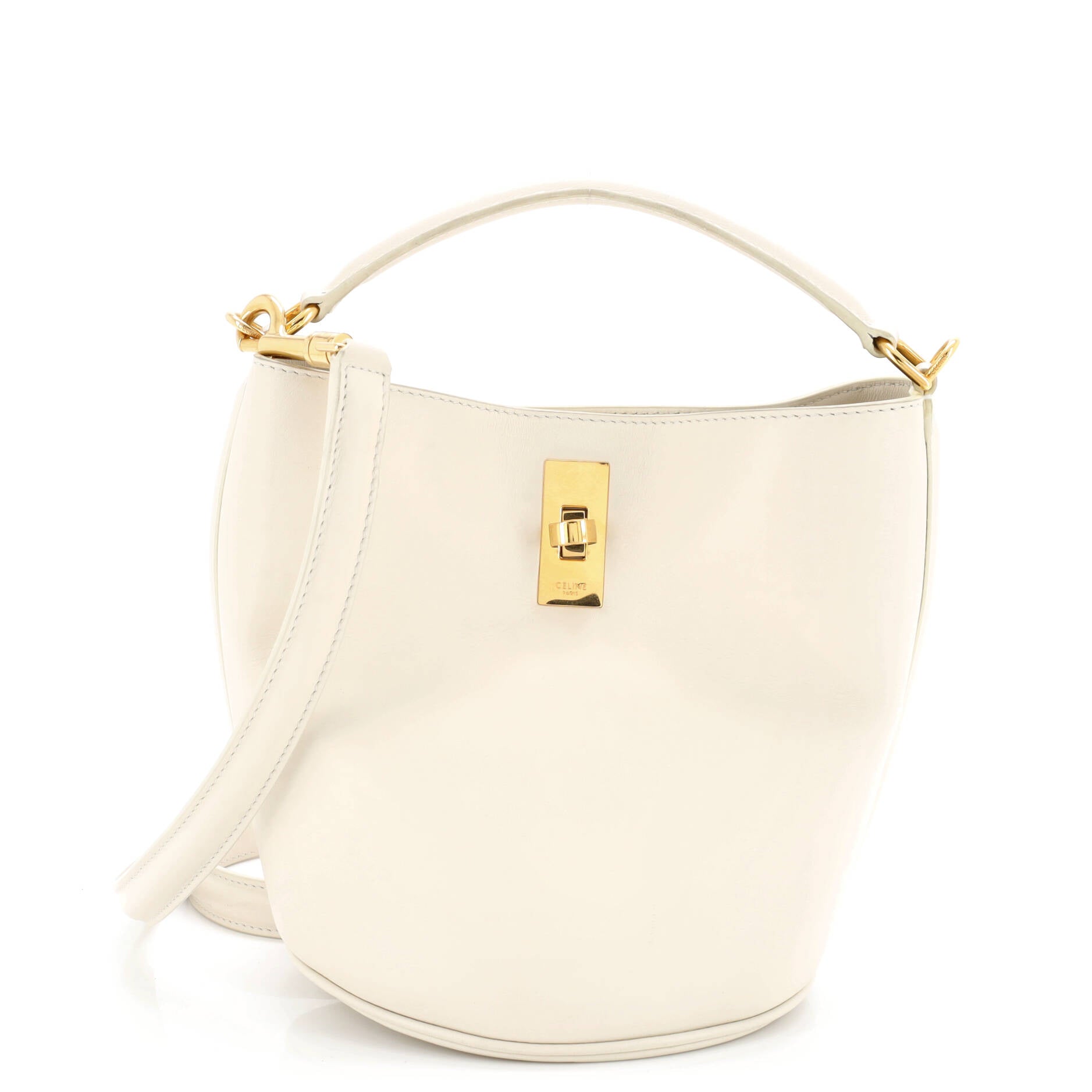 Bucket 16 Bag Leather Teen