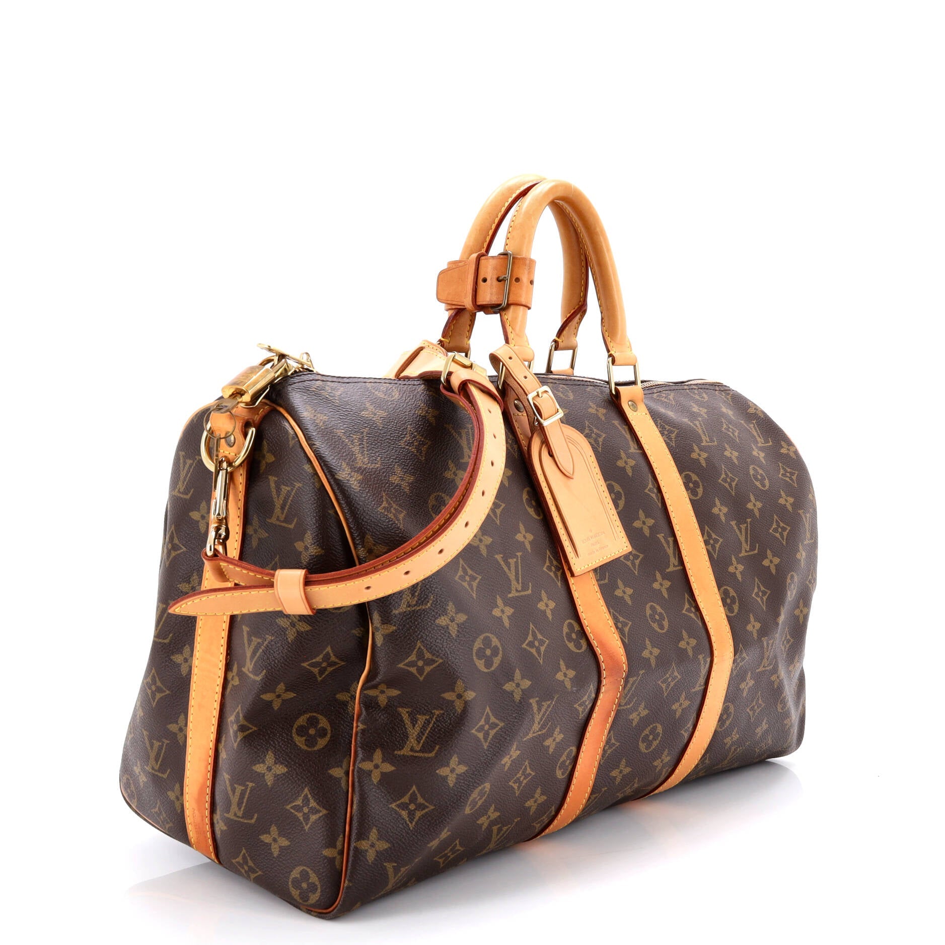 Keepall Bandouliere Bag Monogram Canvas 45