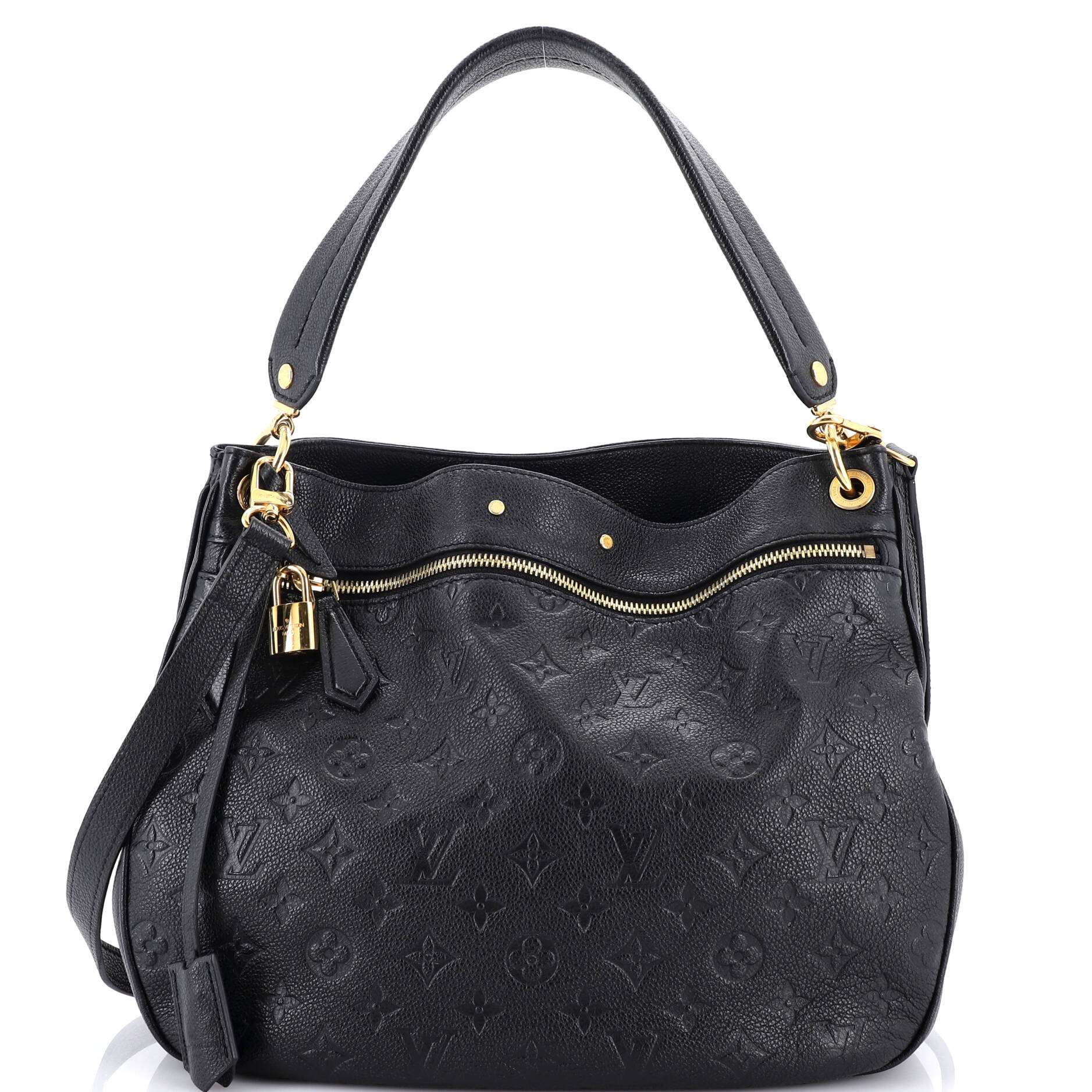 Spontini NM Handbag Monogram Empreinte Leather