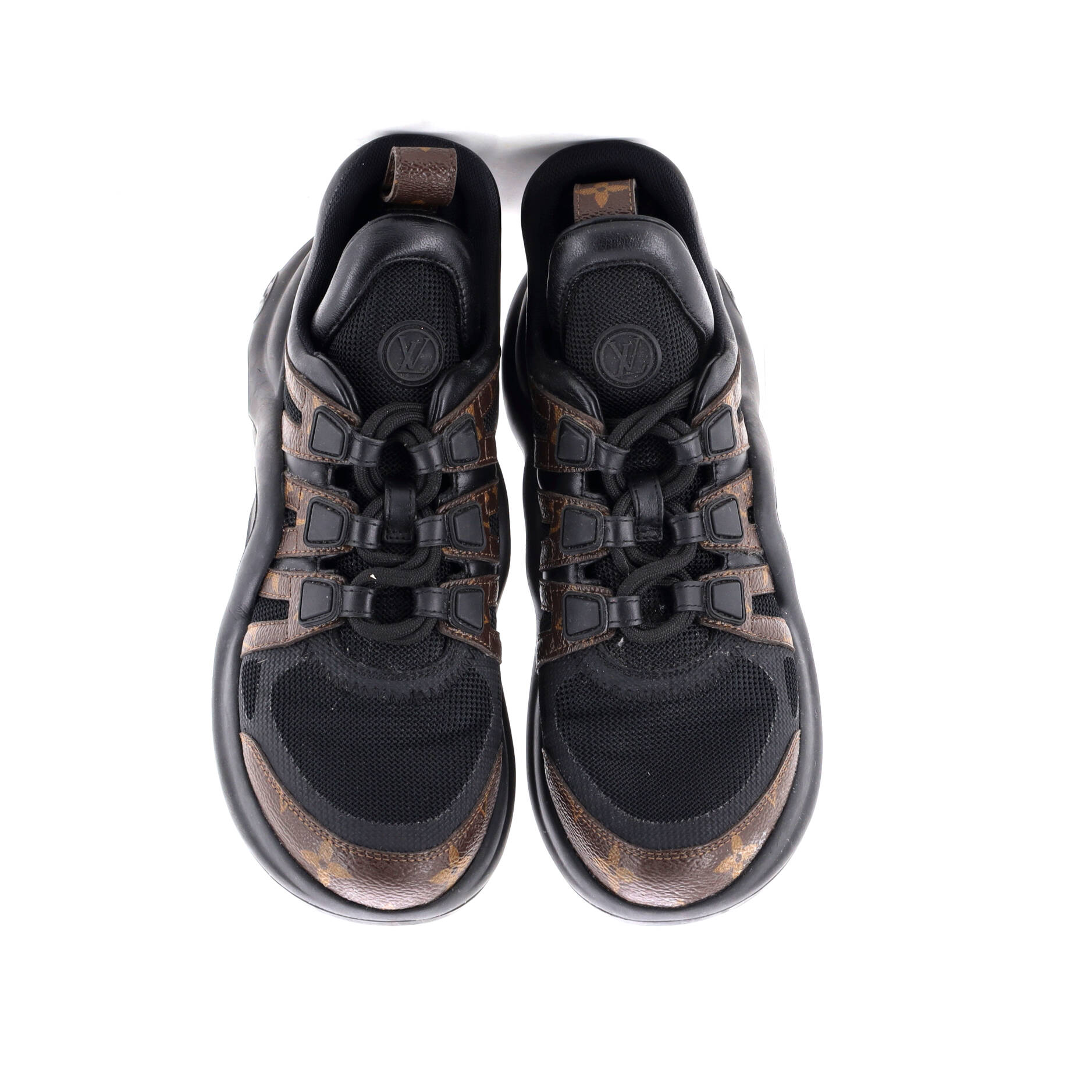 Women's LV Archlight Sneakers Mesh and Monogram Coated Canvas