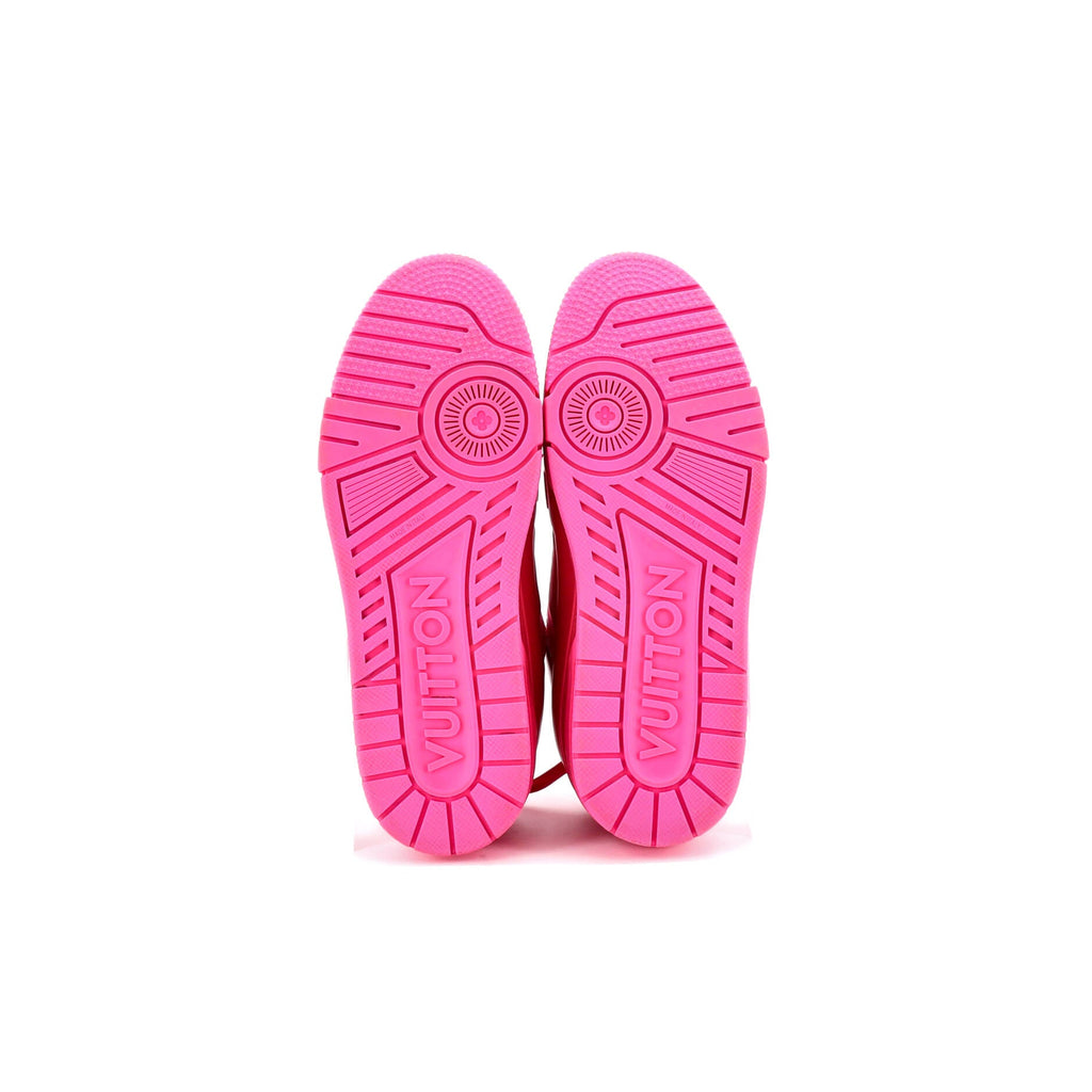 Women's LV Trainer Sneakers Leather