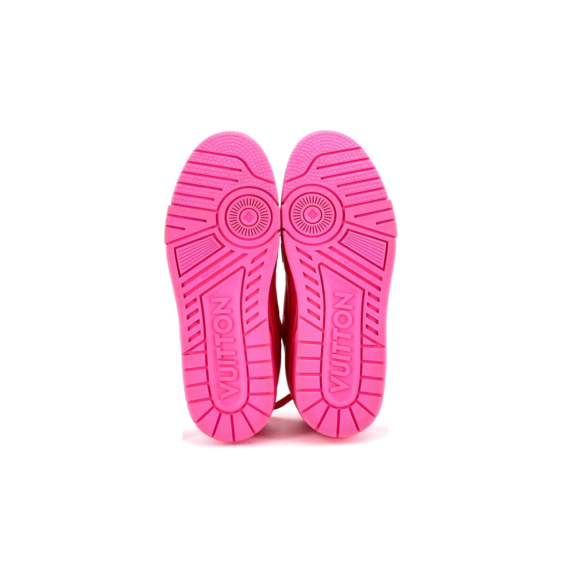 Women's LV Trainer Sneakers Leather