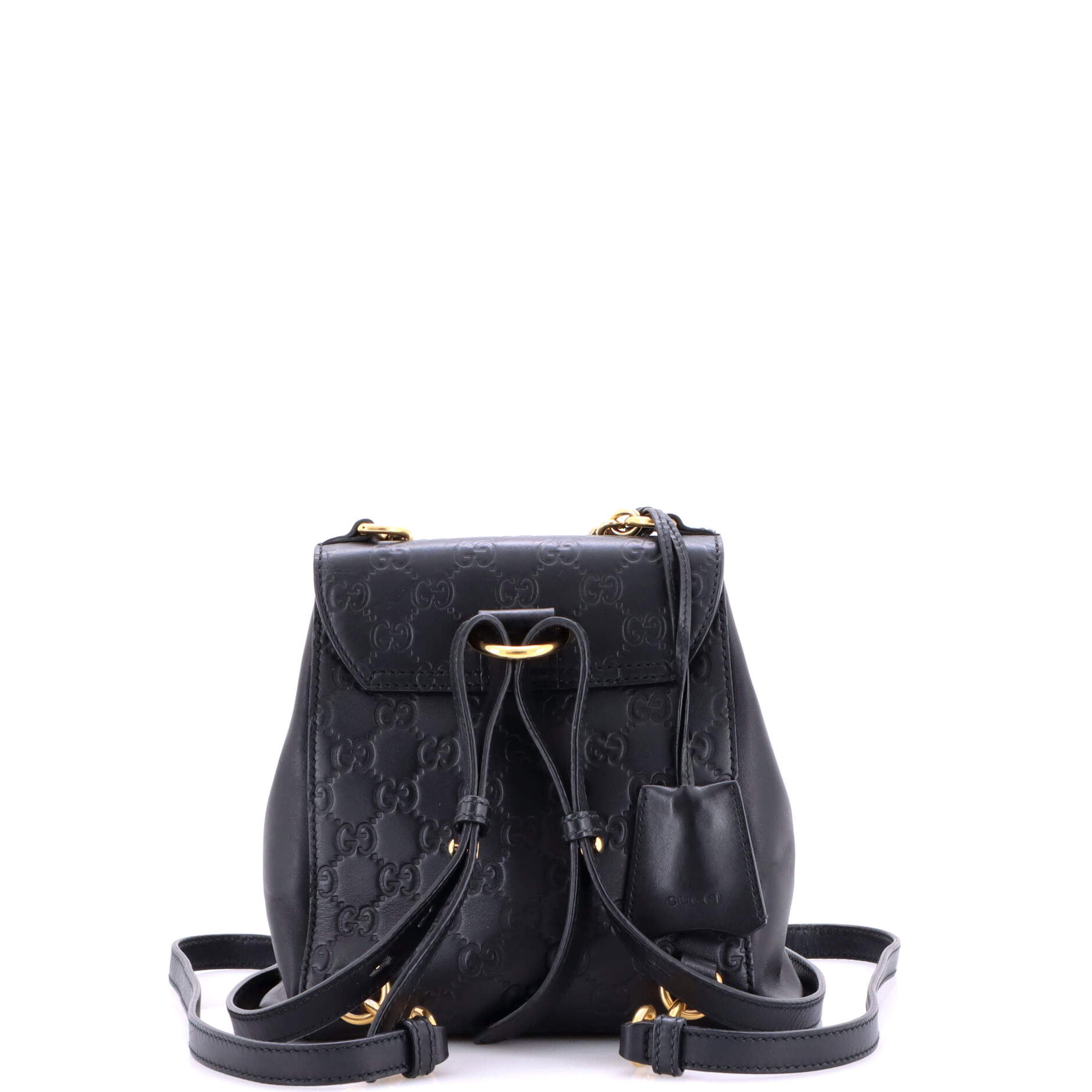 Padlock Backpack Guccissima Leather Mini