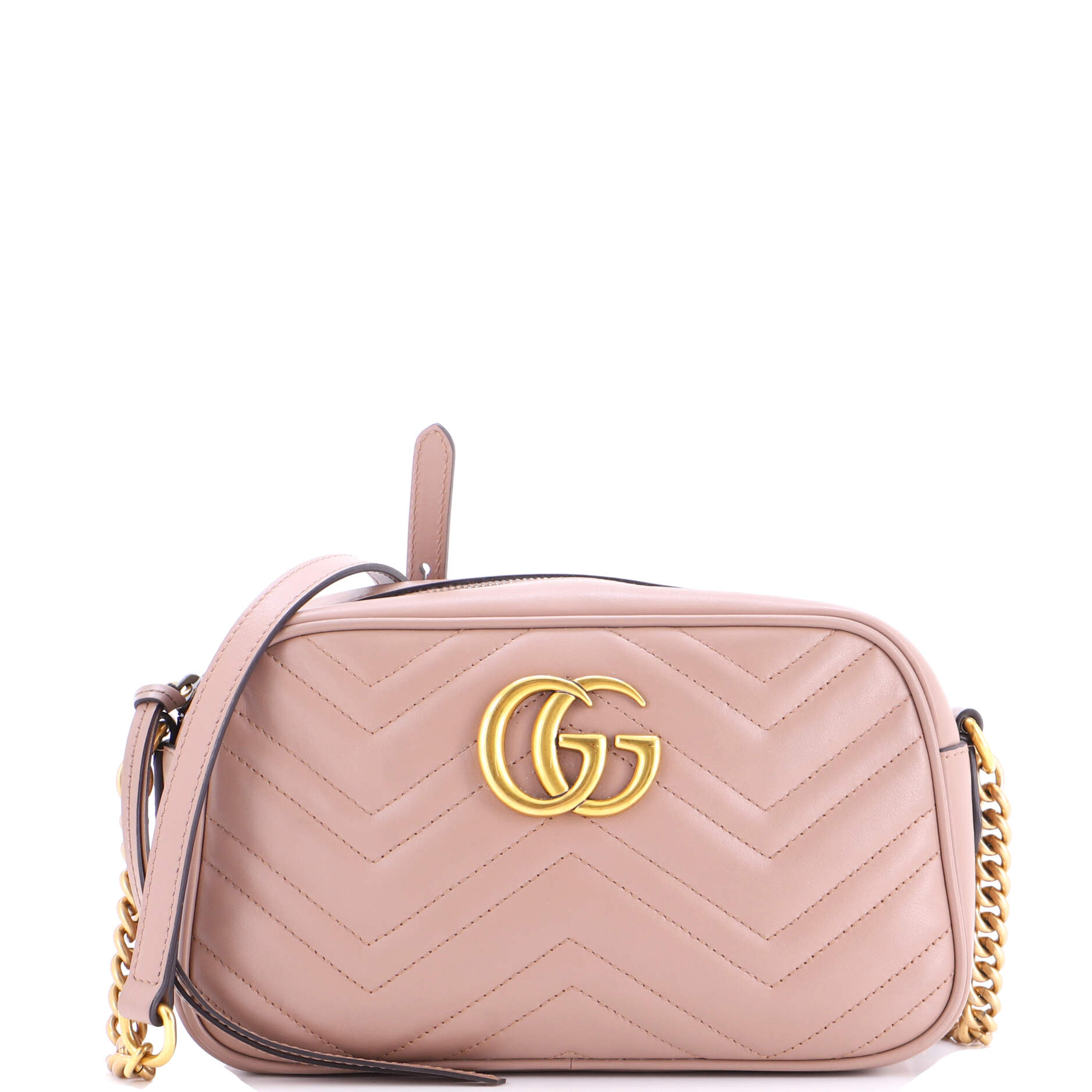 GG Marmont Shoulder Bag Matelasse Leather Small
