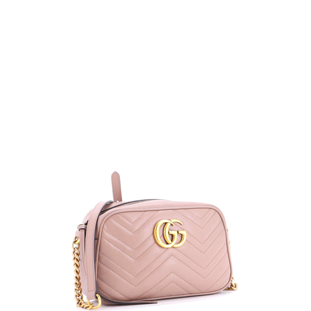 GG Marmont Shoulder Bag Matelasse Leather Small