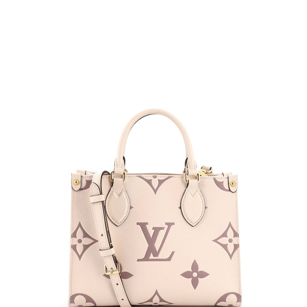 OnTheGo Tote Bicolor Monogram Empreinte Giant PM