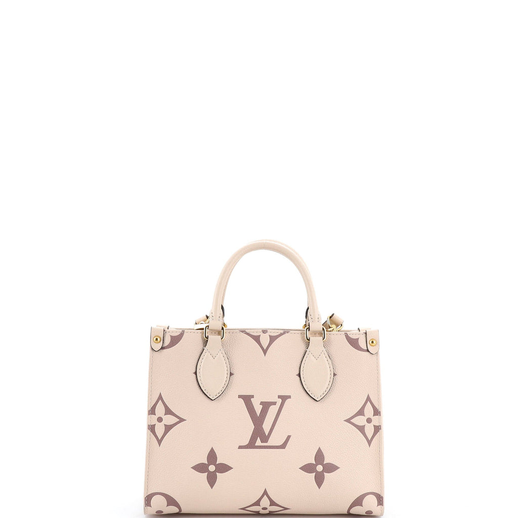 OnTheGo Tote Bicolor Monogram Empreinte Giant PM