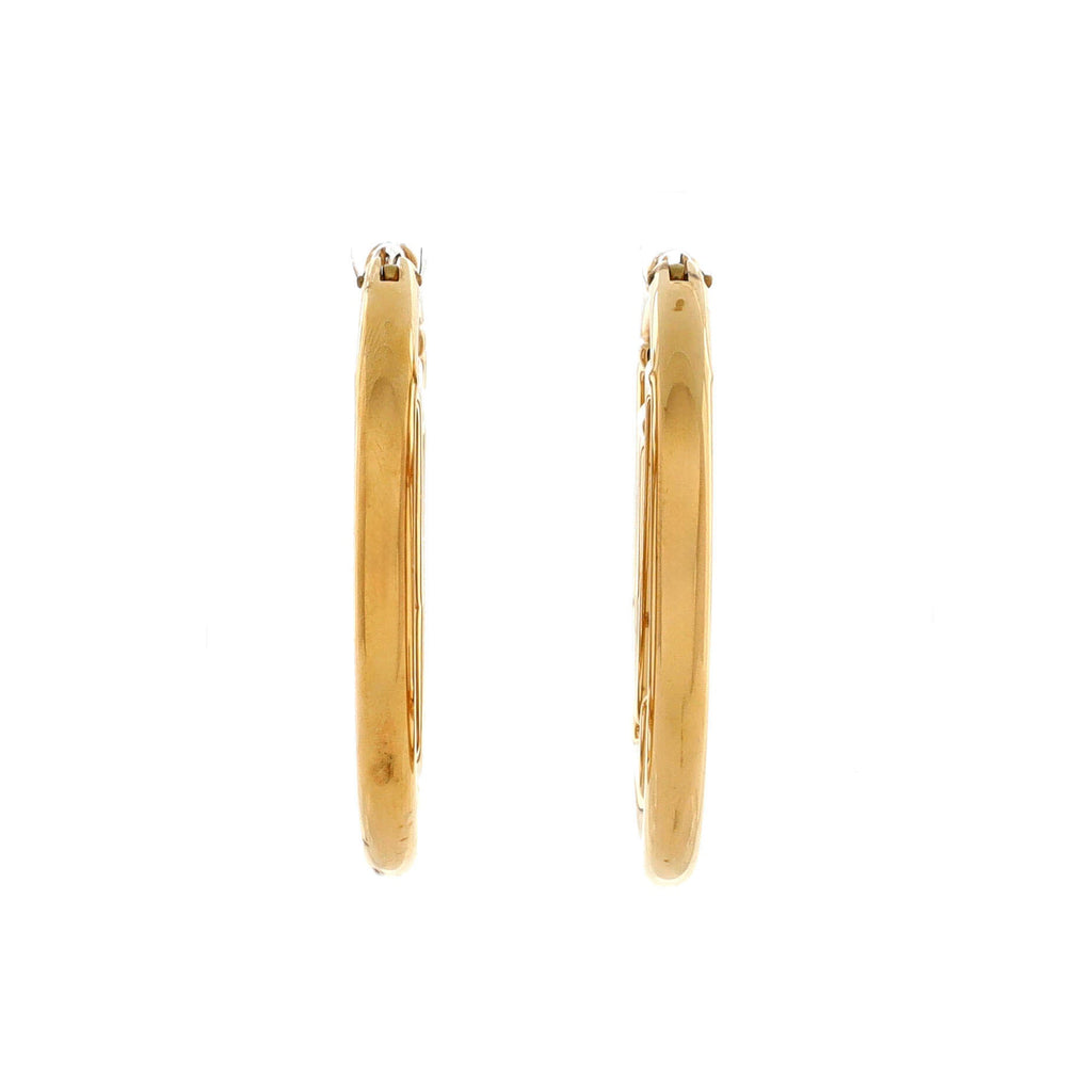 Louise Hoop Earrings Metal GM