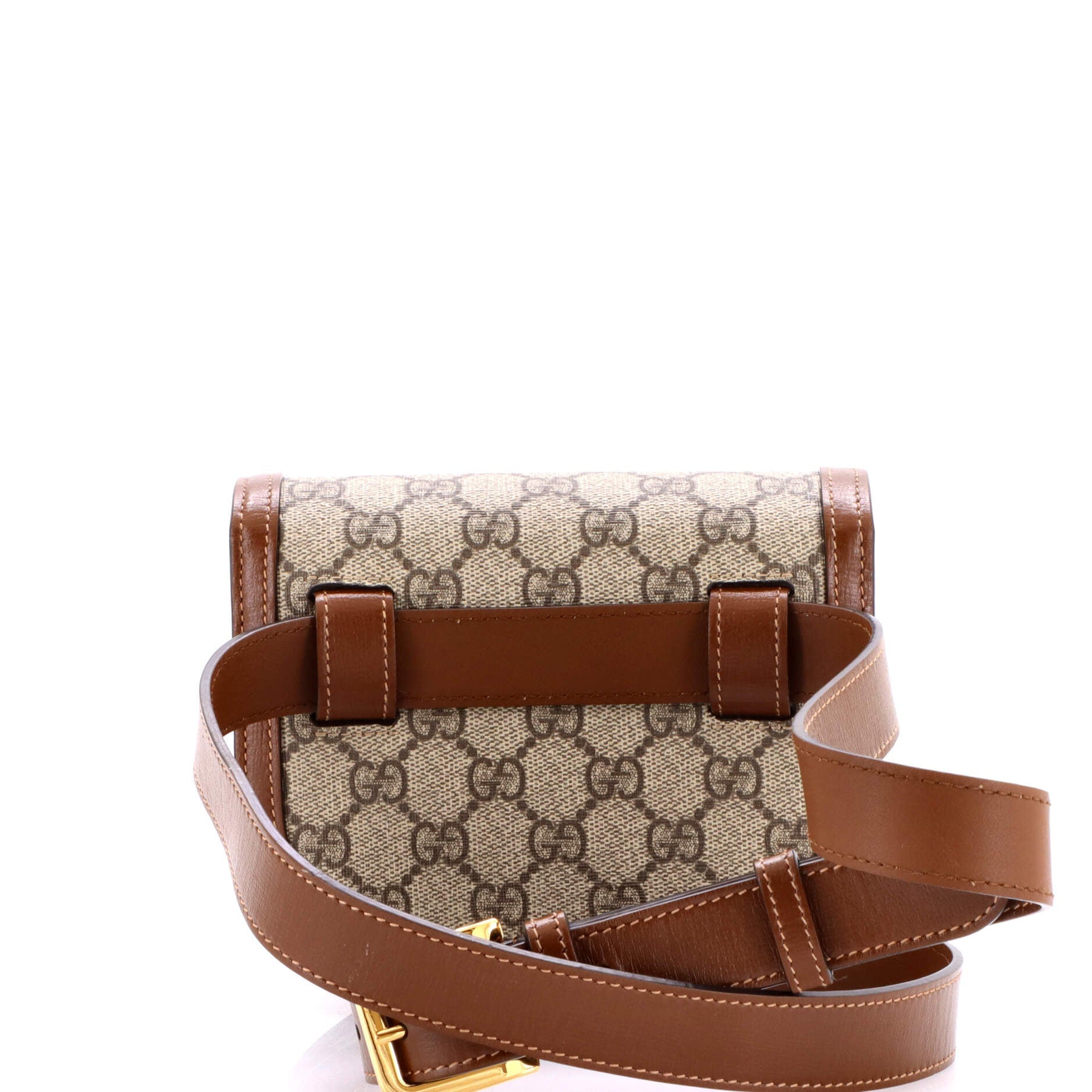 Horsebit 1955 Belt Bag GG Coated Canvas with Leather Mini