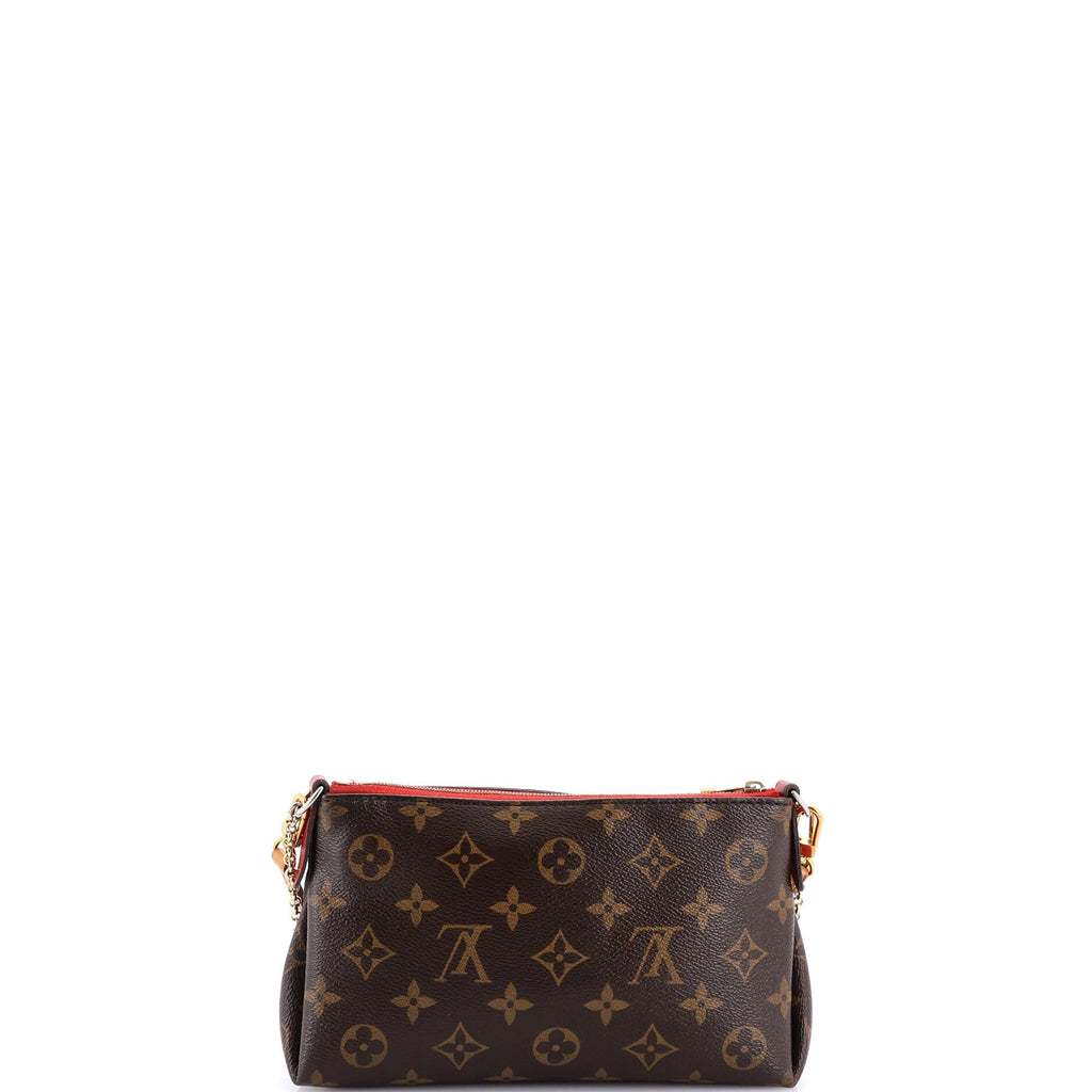Pallas Clutch Monogram Canvas with Leather