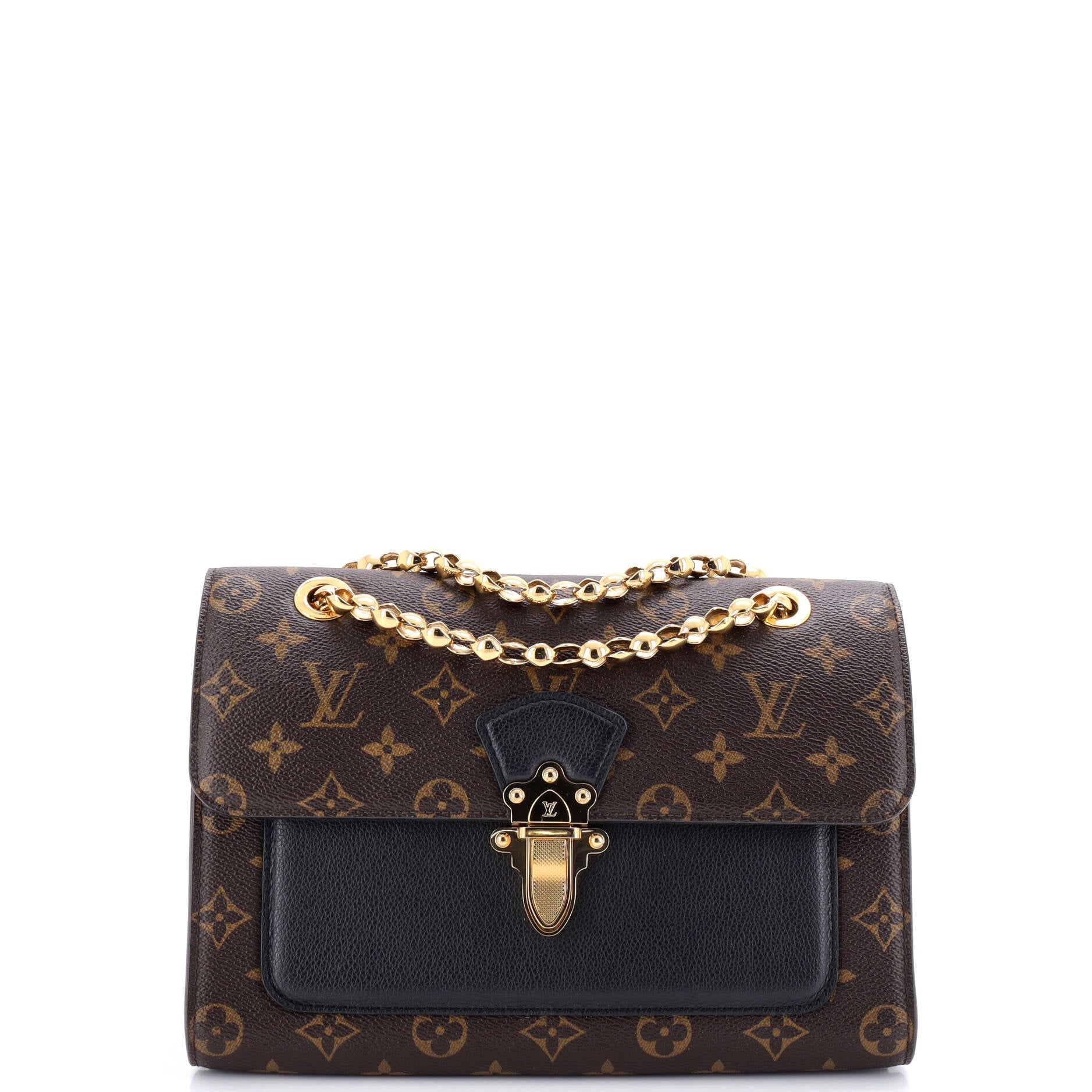 Victoire Handbag Monogram Canvas and Leather