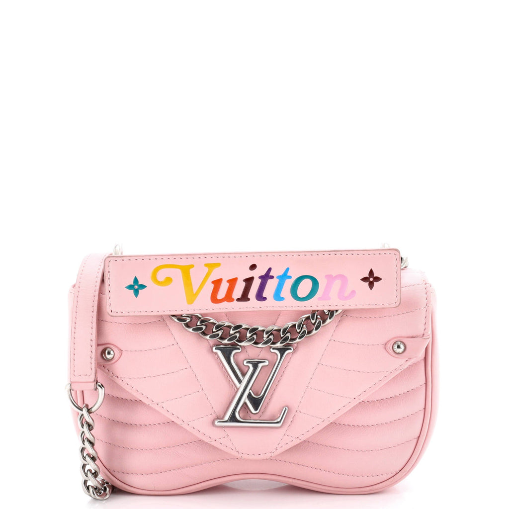 New Wave Chain Bag Quilted Leather PM