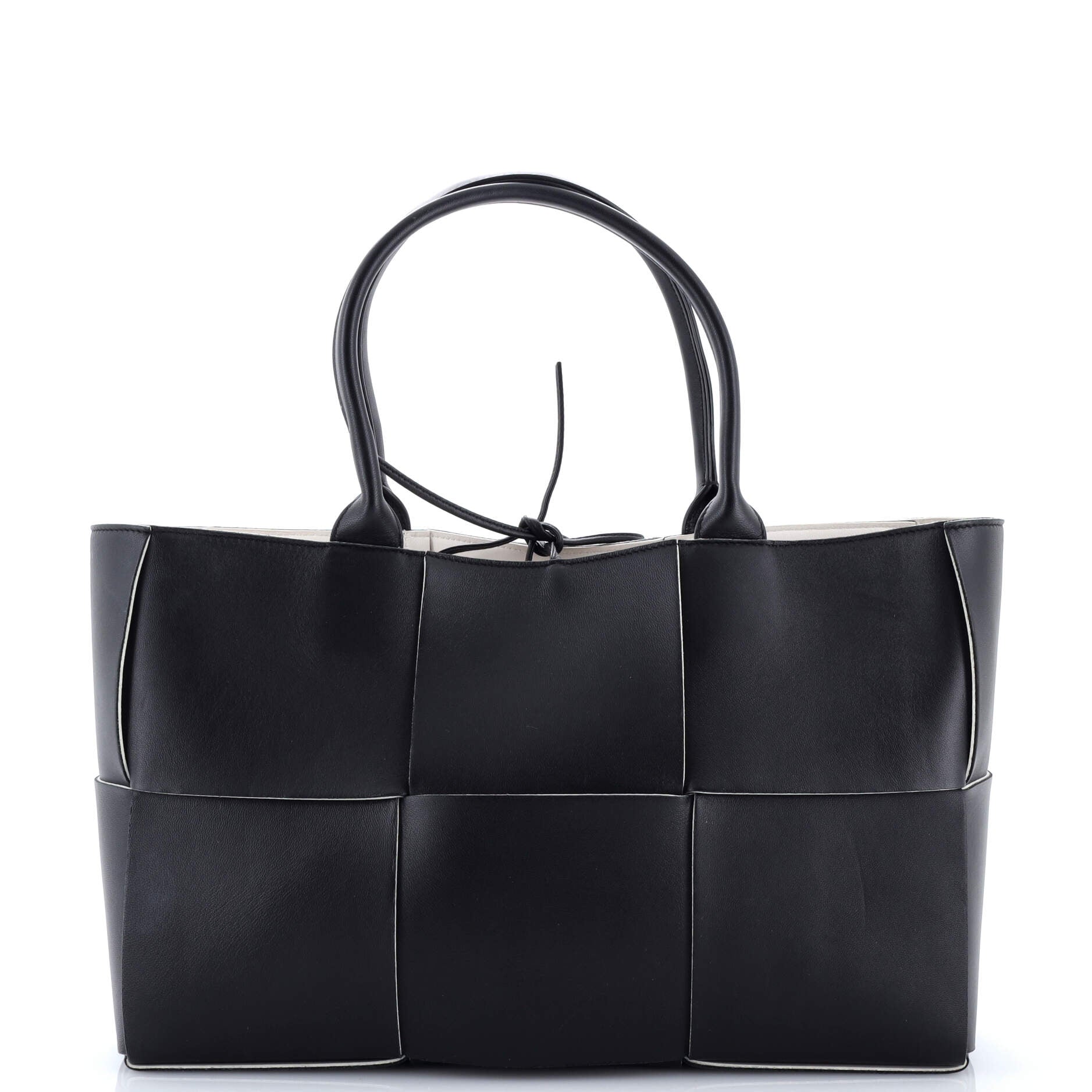 Arco Tote Maxi Intrecciato Leather Medium