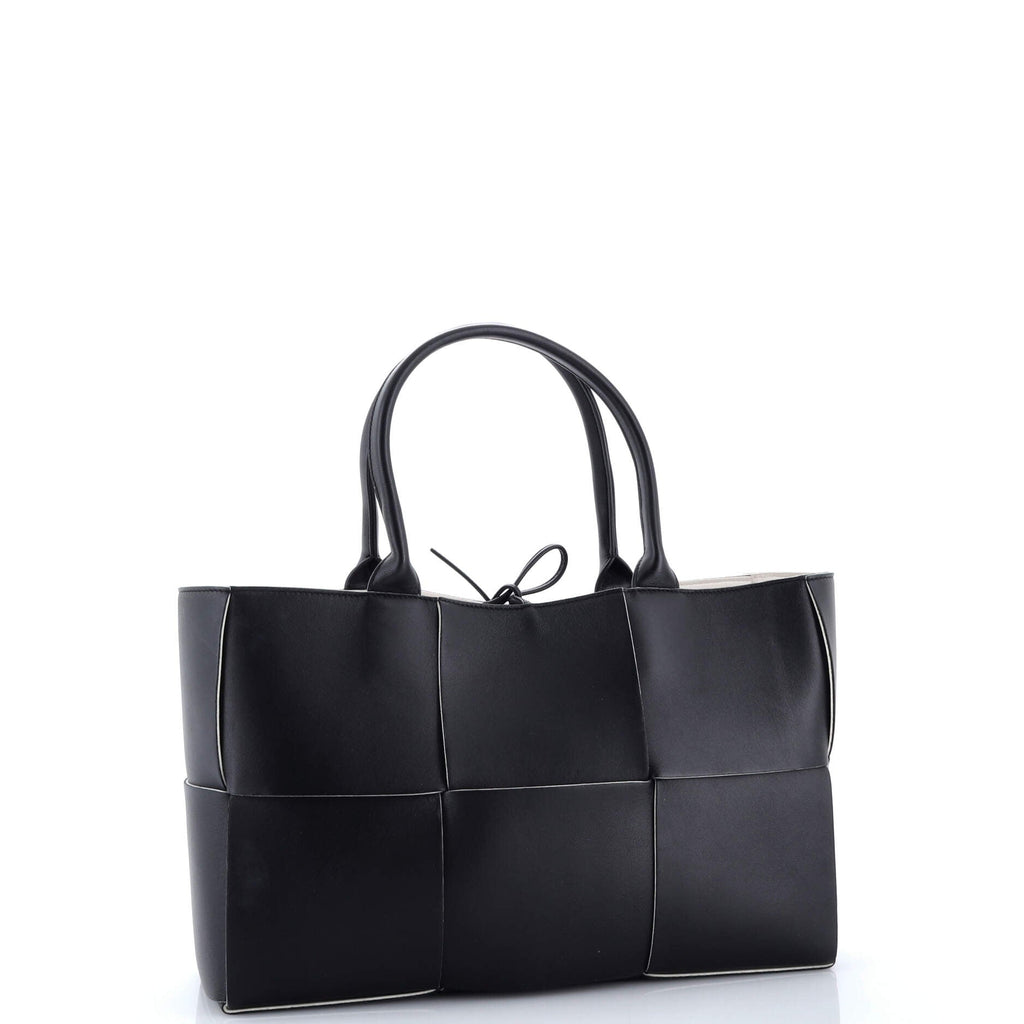 Arco Tote Maxi Intrecciato Leather Medium