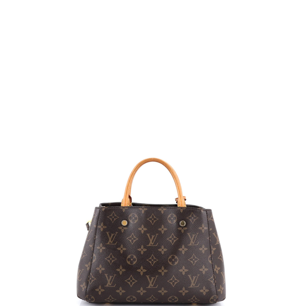 Montaigne Handbag Monogram Canvas BB