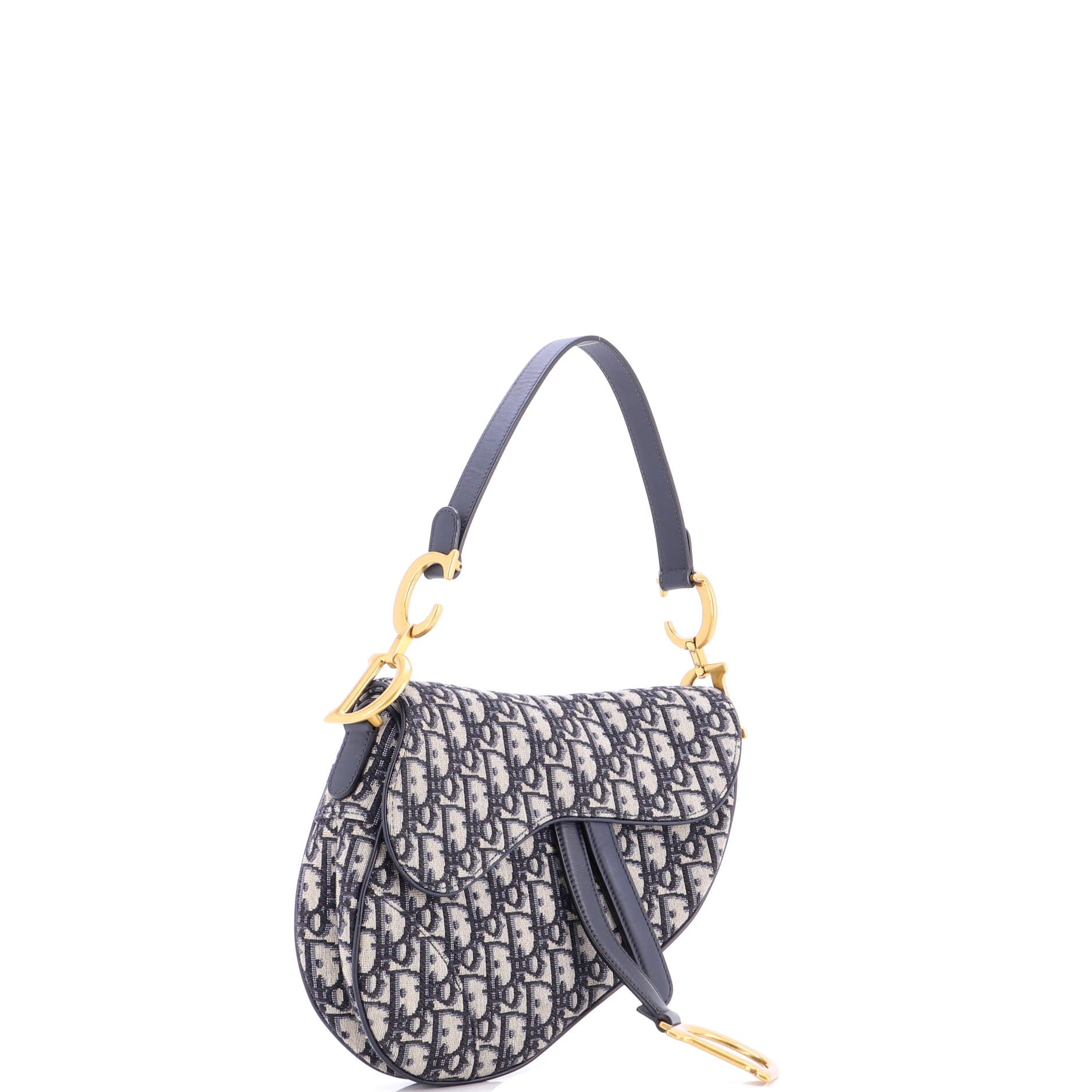 Saddle Handbag Oblique Canvas Medium
