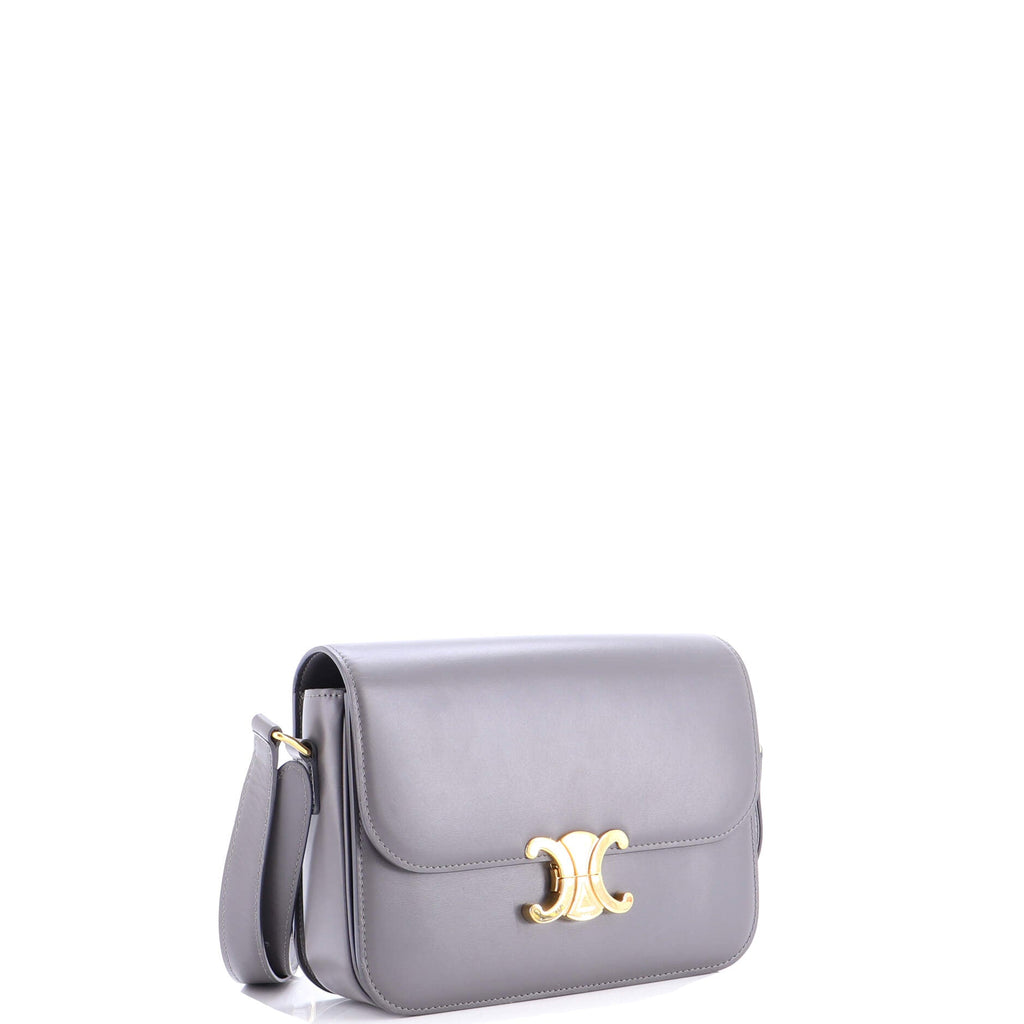 Triomphe Shoulder Bag Smooth Calfskin Medium