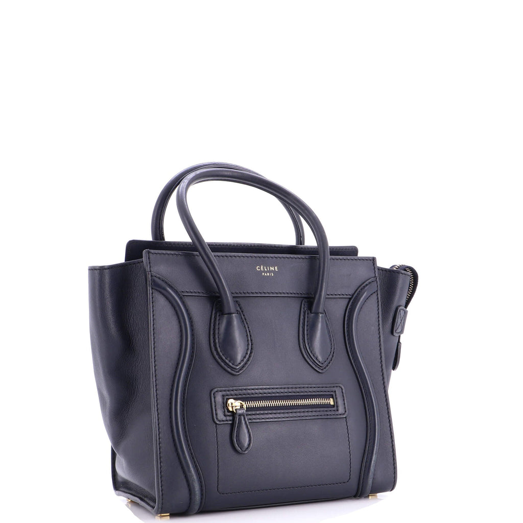 Luggage Bag Grainy Leather Mini