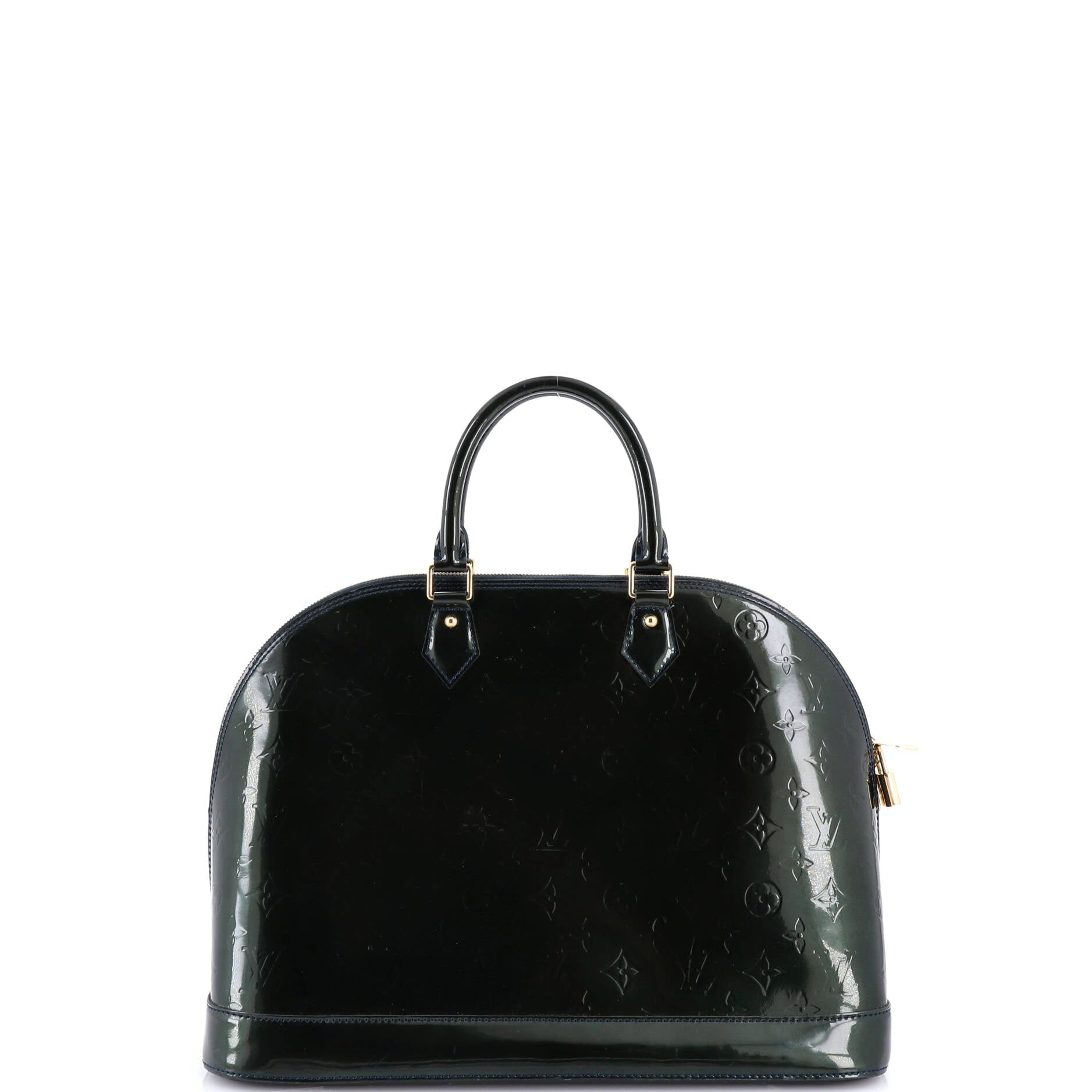 Alma Handbag Monogram Vernis GM