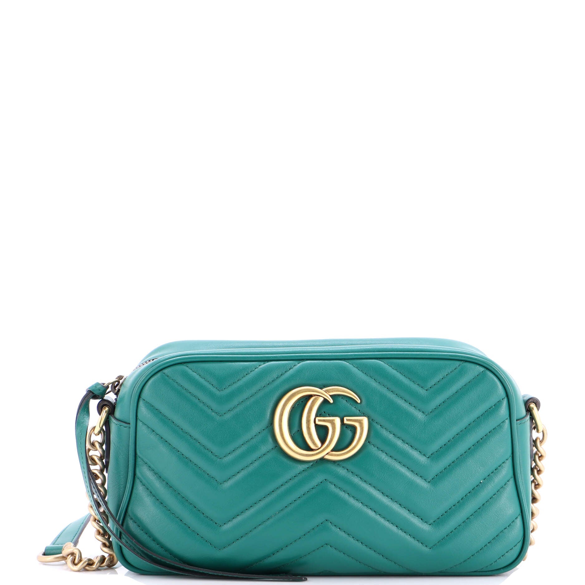 GG Marmont Shoulder Bag Matelasse Leather Small