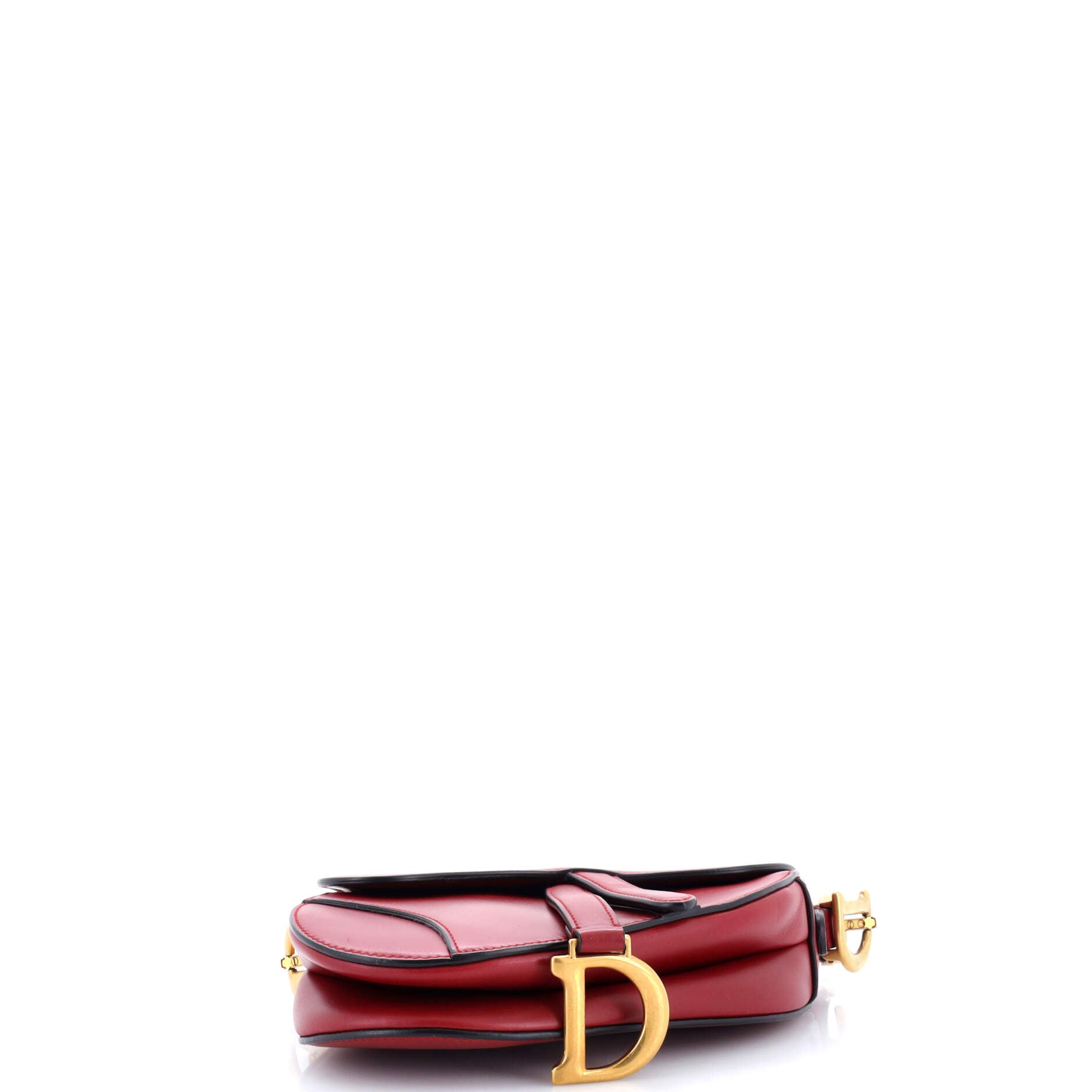 Saddle Handbag Leather Mini