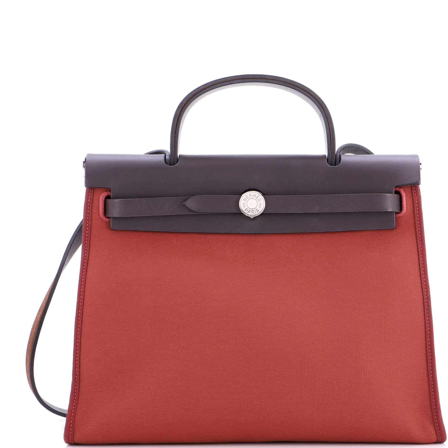 Herbag Zip Leather and Toile 31