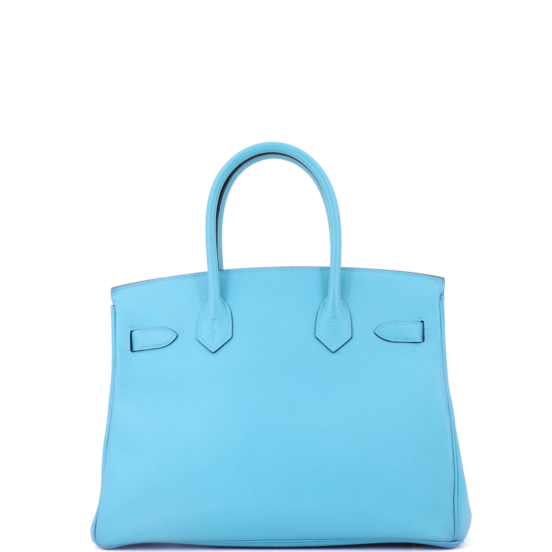 Birkin Handbag Bleu Du Nord Epsom with Gold Hardware 30