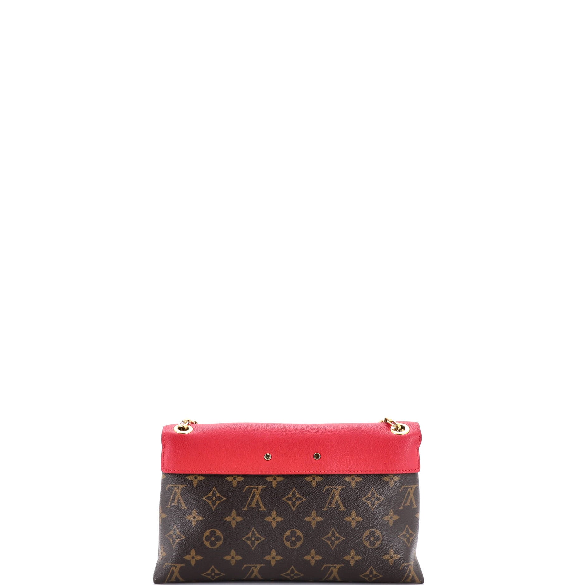 Pallas Chain Shoulder Bag Monogram Canvas and Calfskin