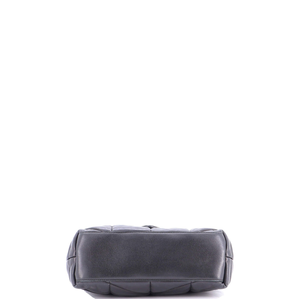 Loulou Puffer Shoulder Bag Quilted Leather Small