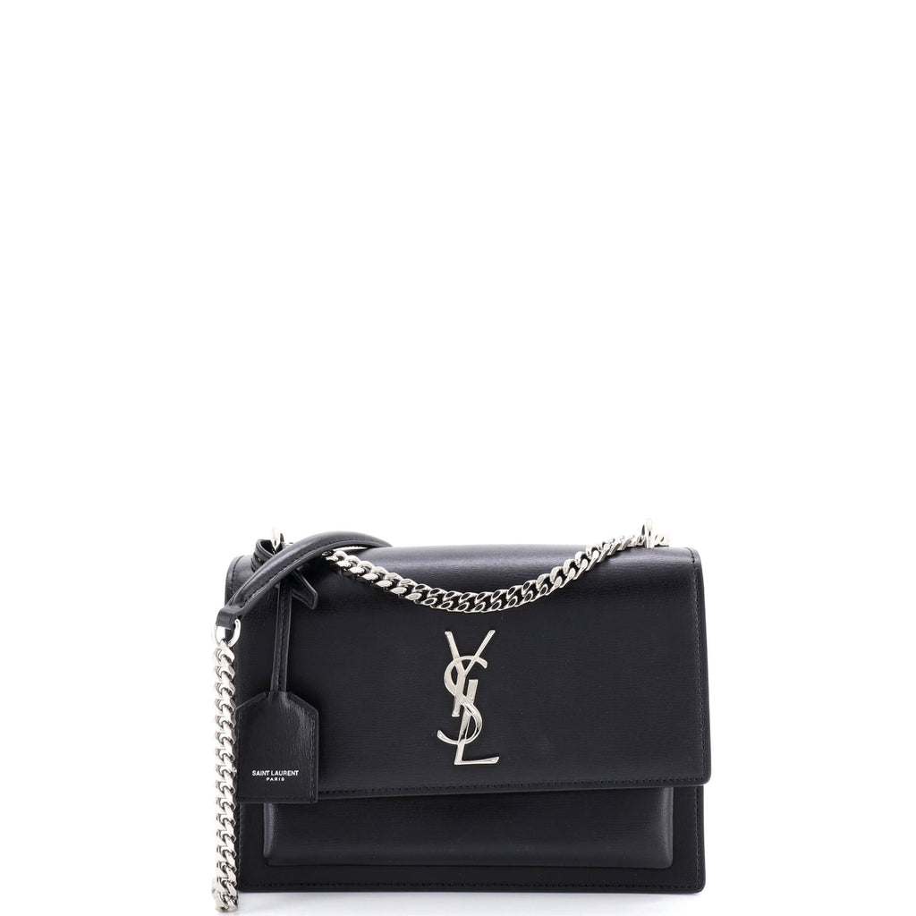 Sunset Crossbody Bag Leather Medium
