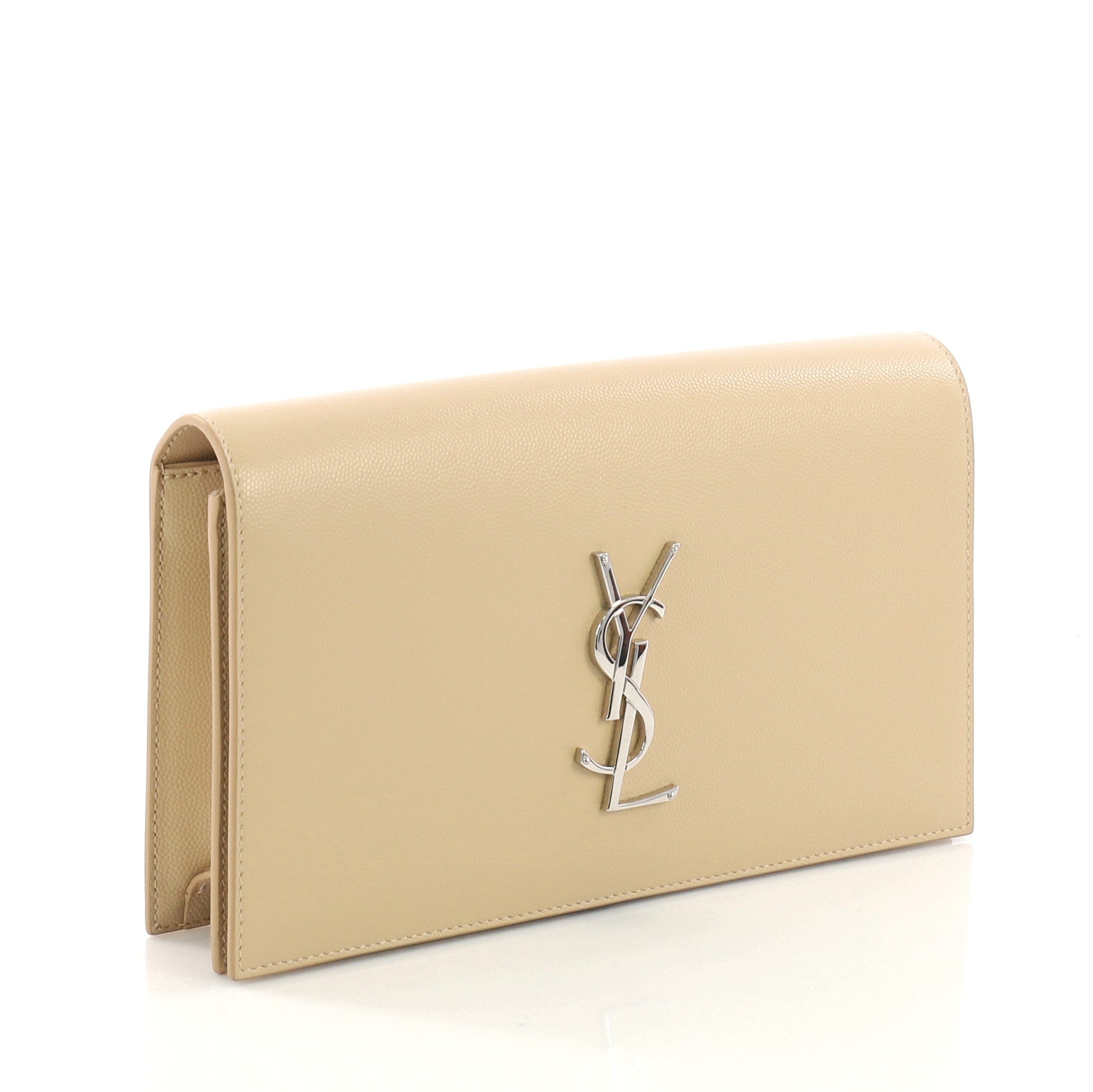 Classic Monogram Clutch Leather