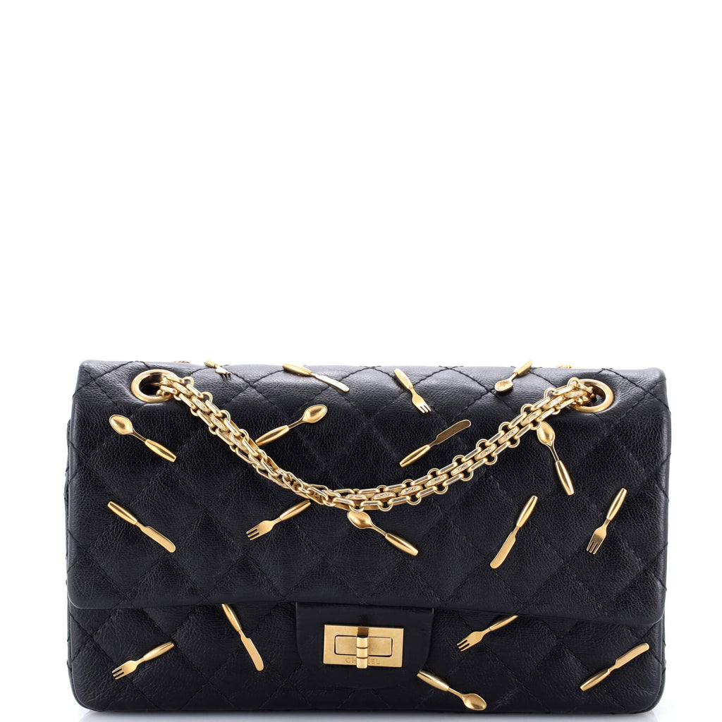 Brasserie Charms Reissue 2.55 Flap Bag Quilted Calfskin 225