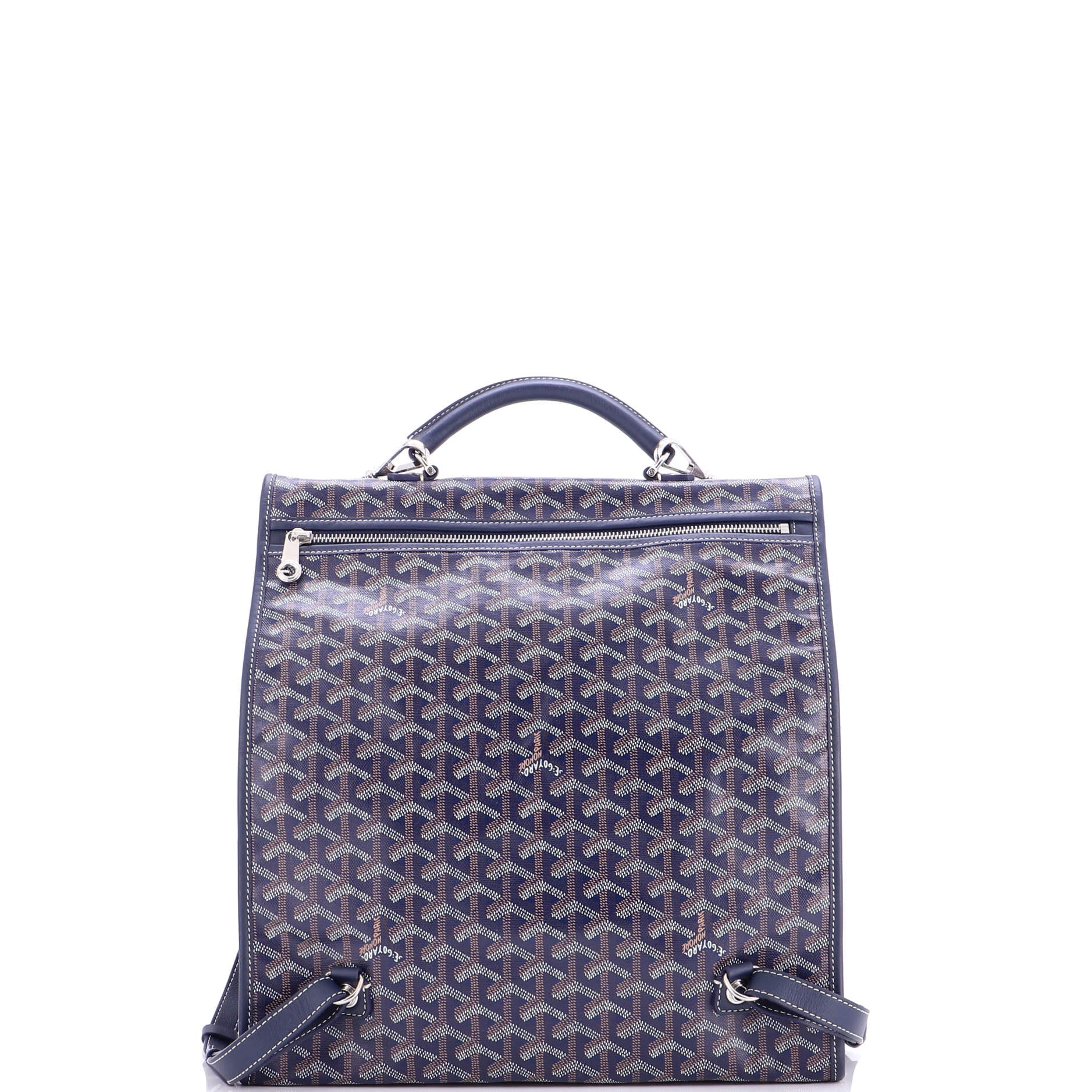 Saint Leger Briefcase Backpack Coated Canvas