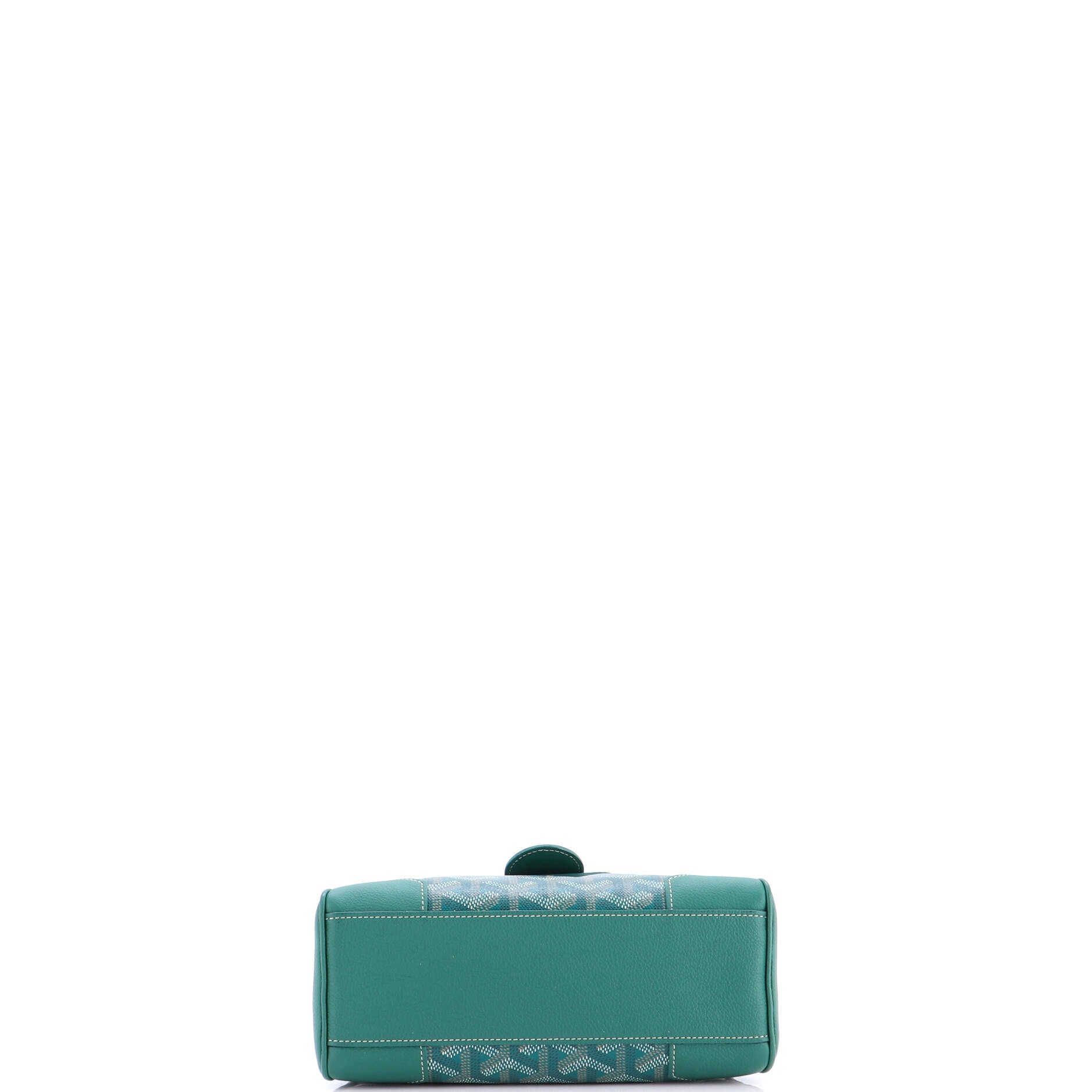 Saigon Top Handle Bag Coated Canvas with Leather Mini