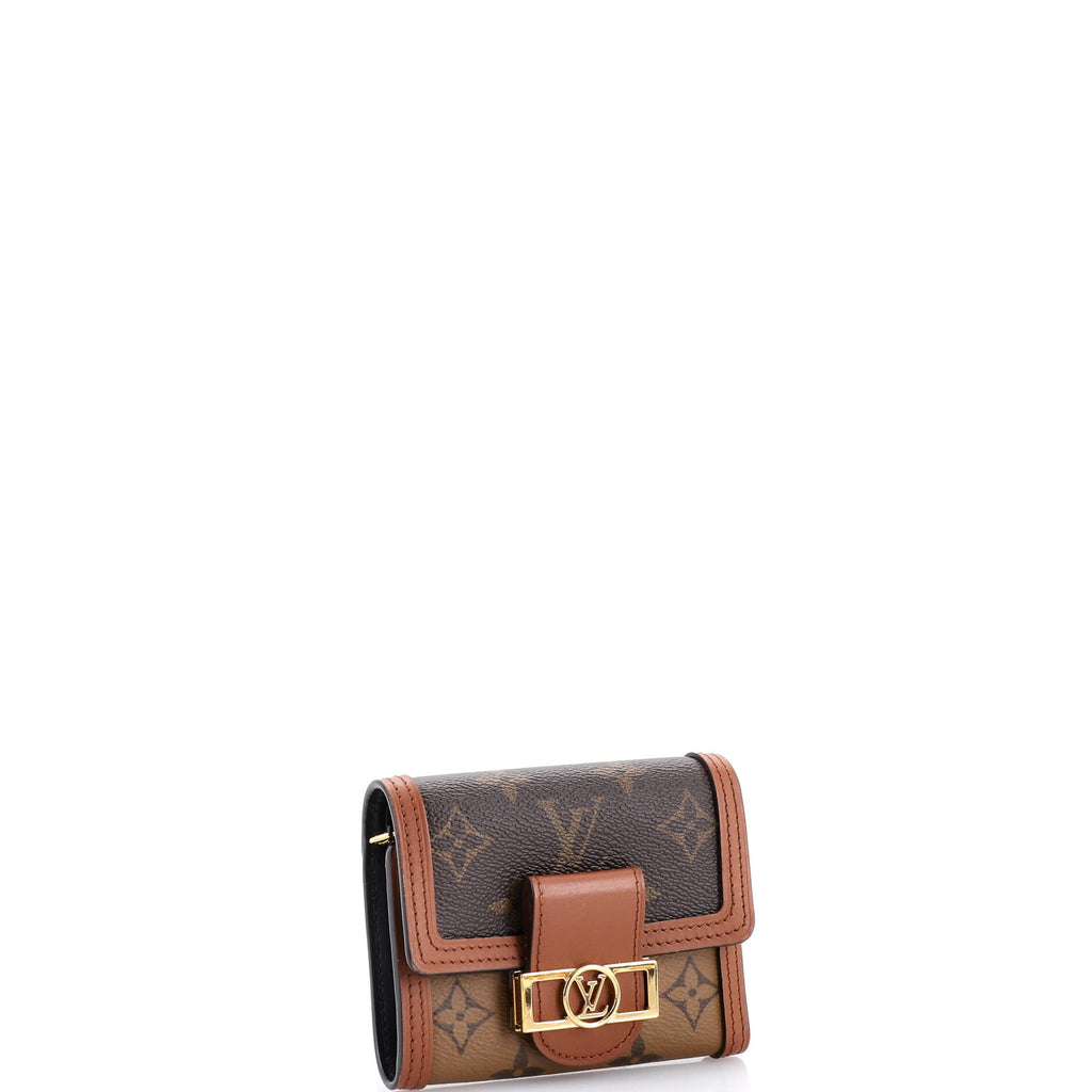 Dauphine Wallet Reverse Monogram Canvas Compact
