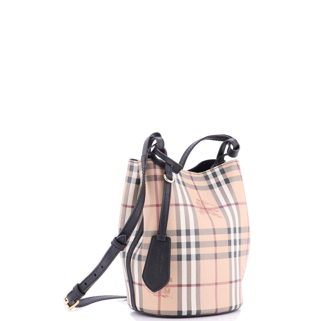 Lorne Bucket Bag Haymarket Coated Canvas Small