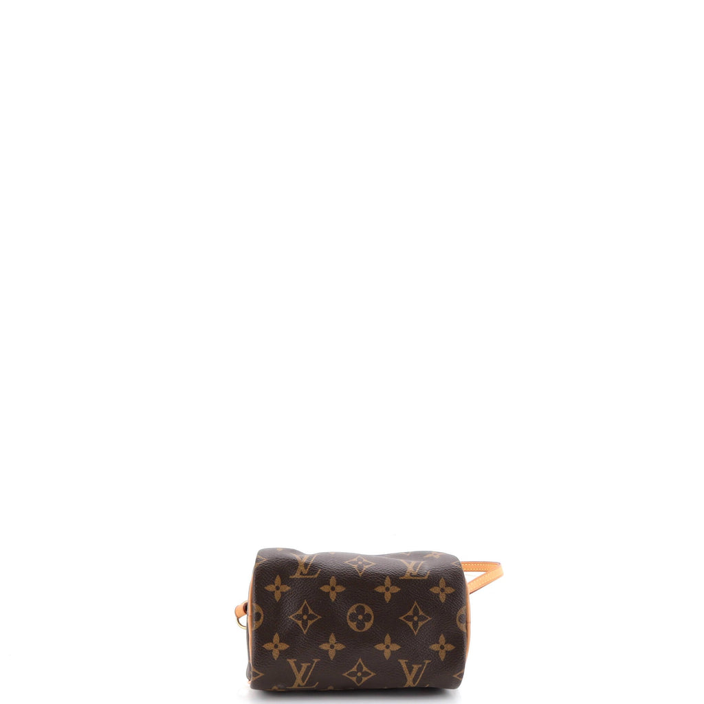 Speedy Bandouliere Bag Monogram Canvas Nano