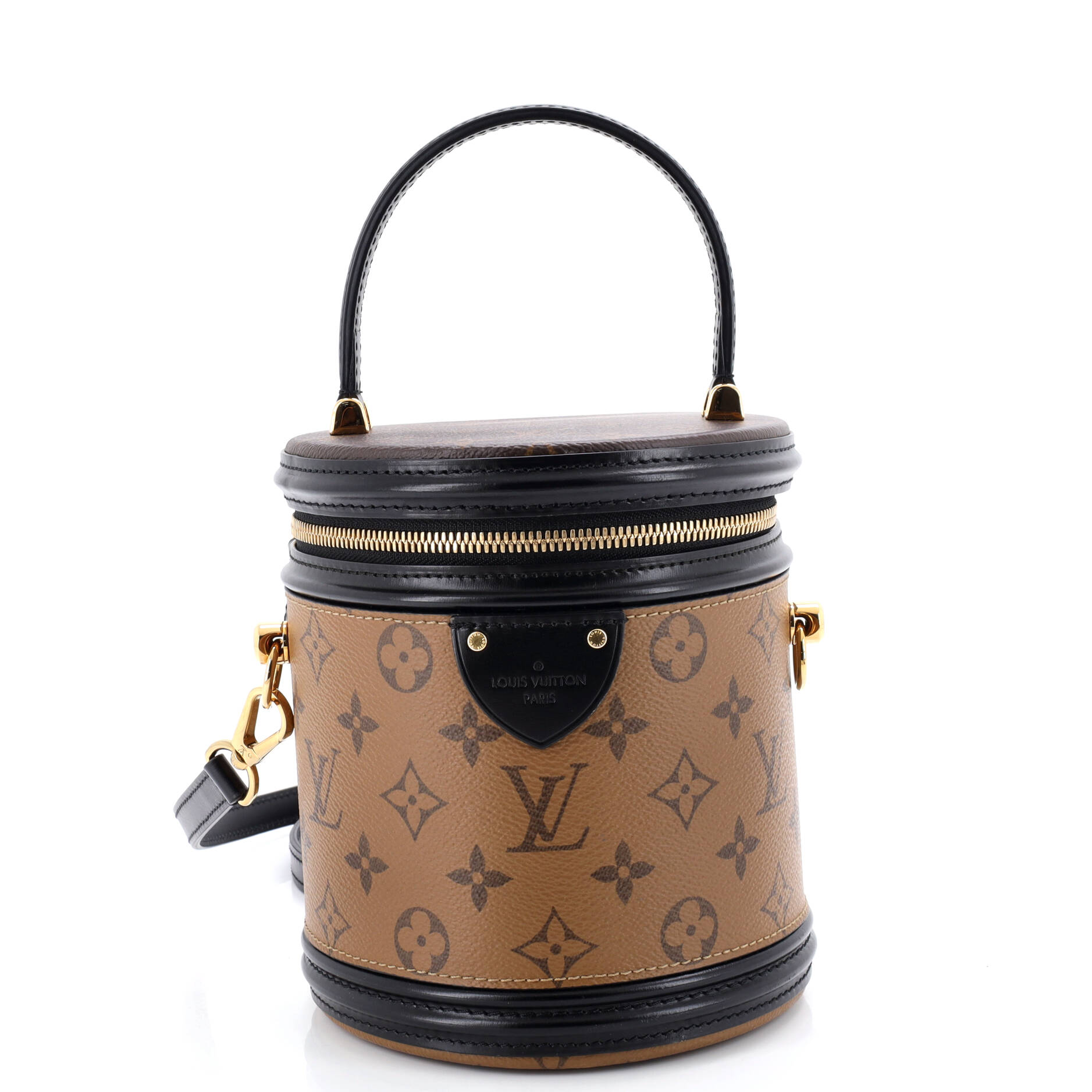 Cannes Handbag Reverse Monogram Canvas