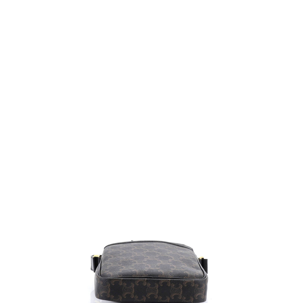 Vertical Messenger Triomphe Coated Canvas