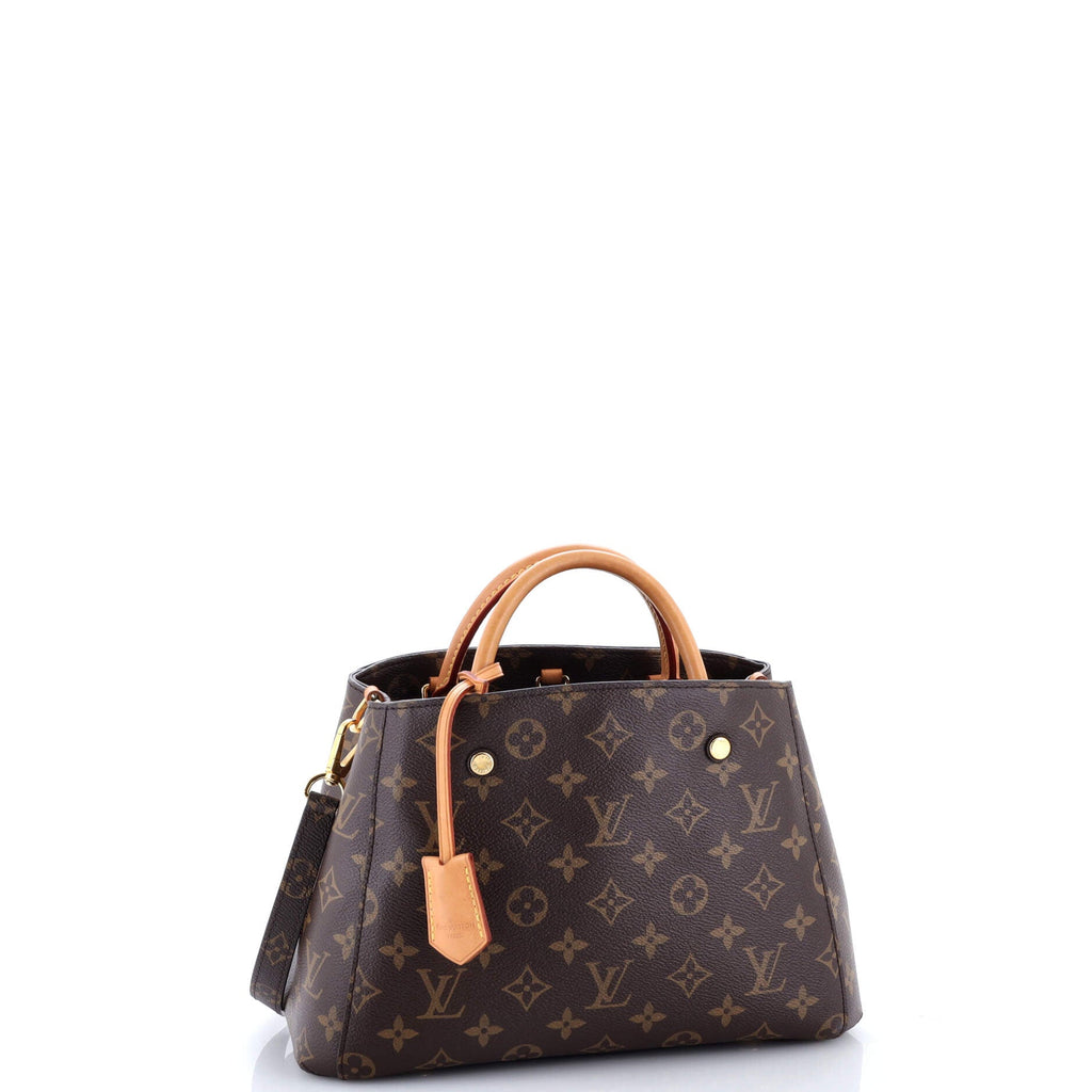 Montaigne Handbag Monogram Canvas BB