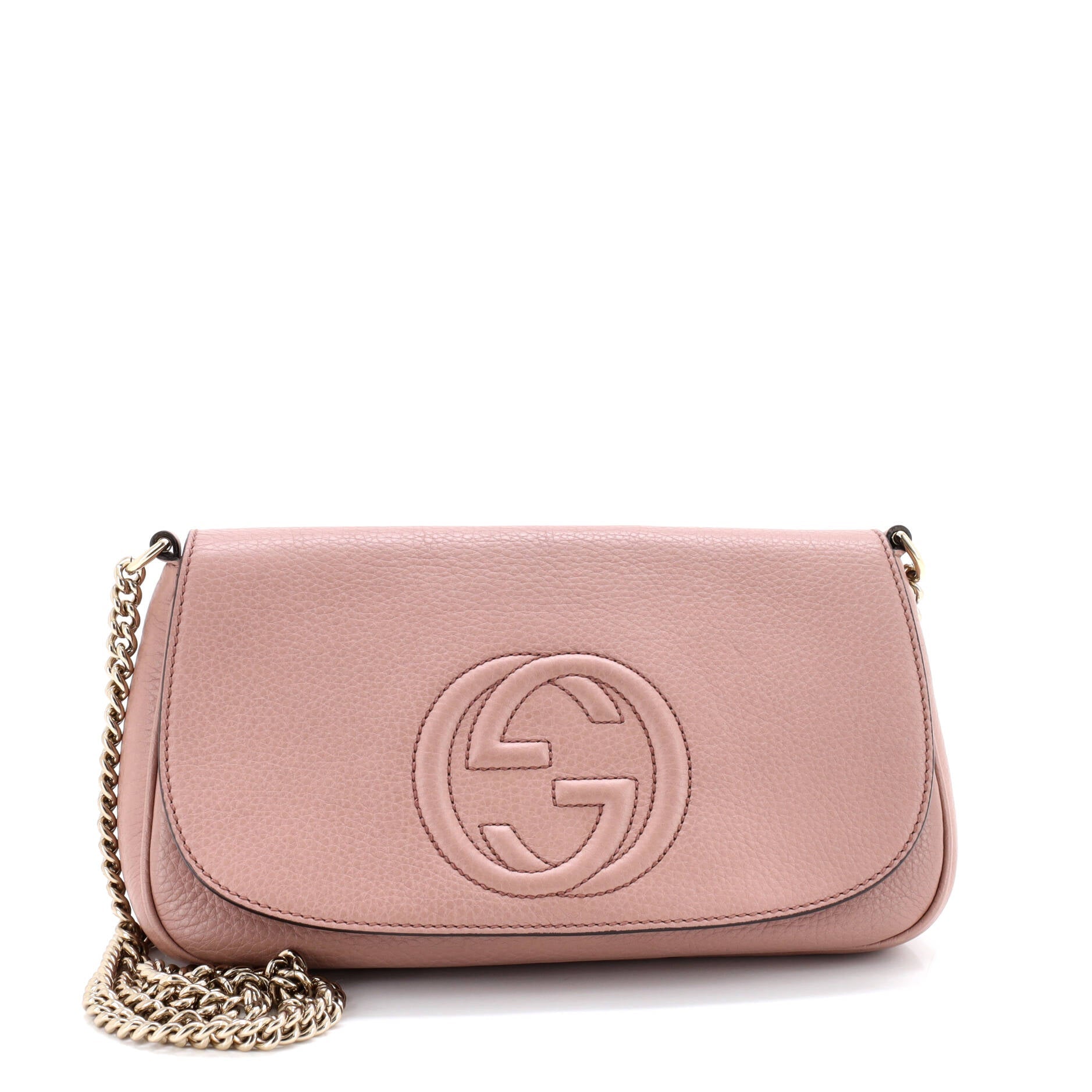 Soho Chain Crossbody Bag Leather Medium