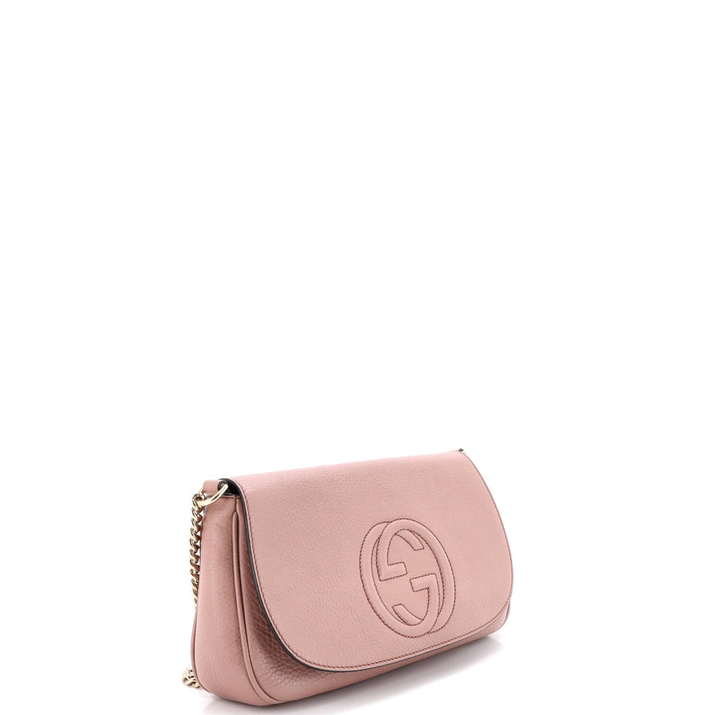 Soho Chain Crossbody Bag Leather Medium