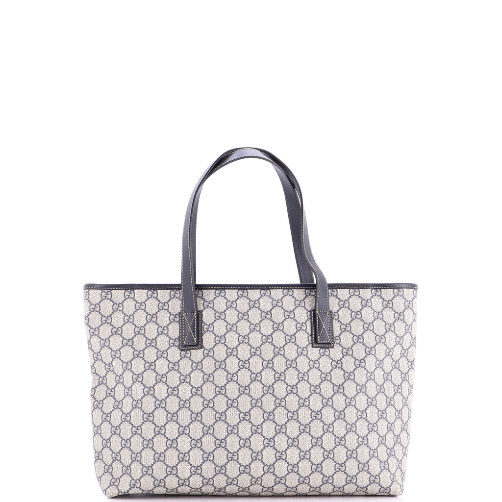 Plus Tote GG Coated Canvas with Leather Medium