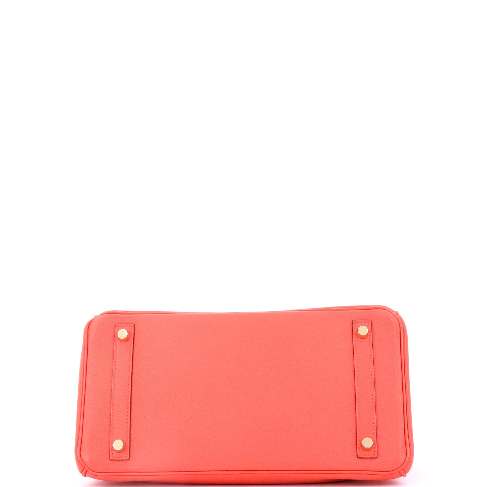 Birkin Handbag Rouge Pivoine Epsom with Gold Hardware 30